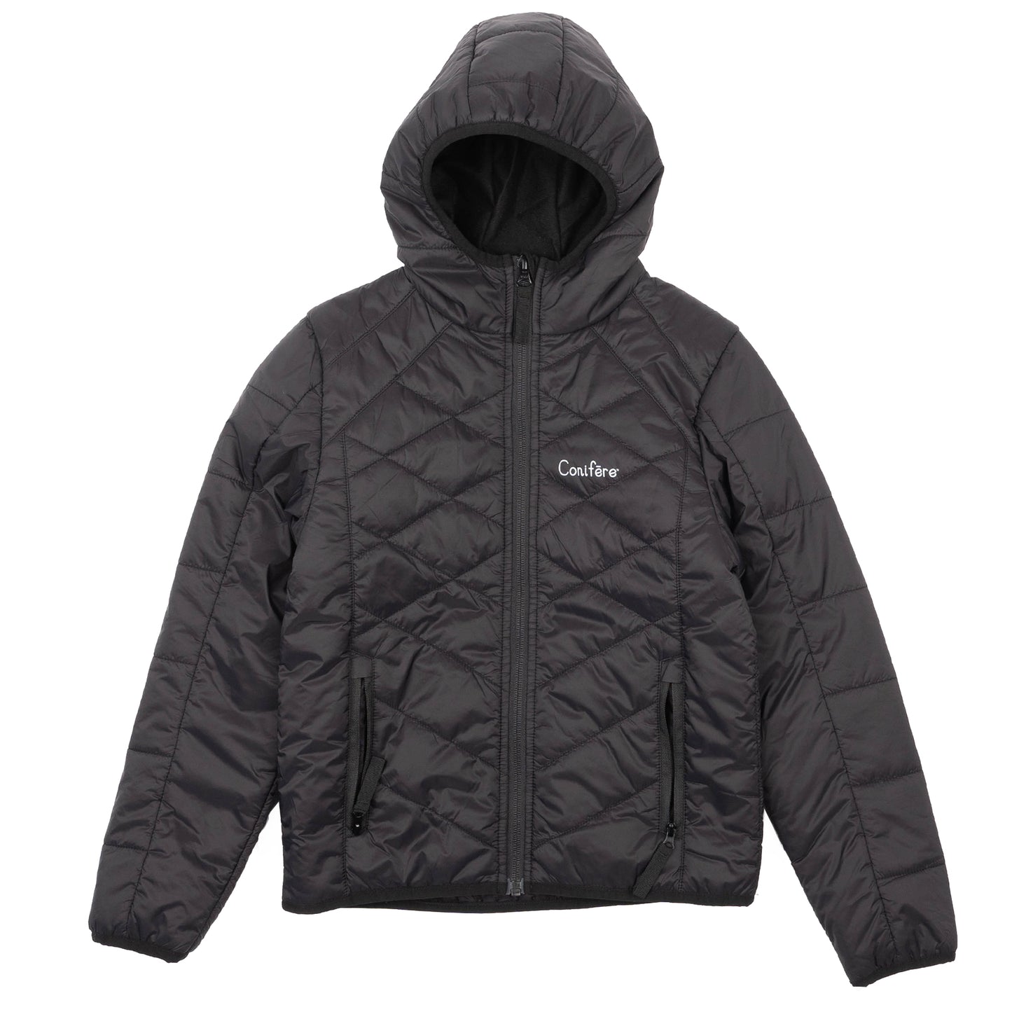 Strobus - Boys' Black Transitional Puffer Jacket