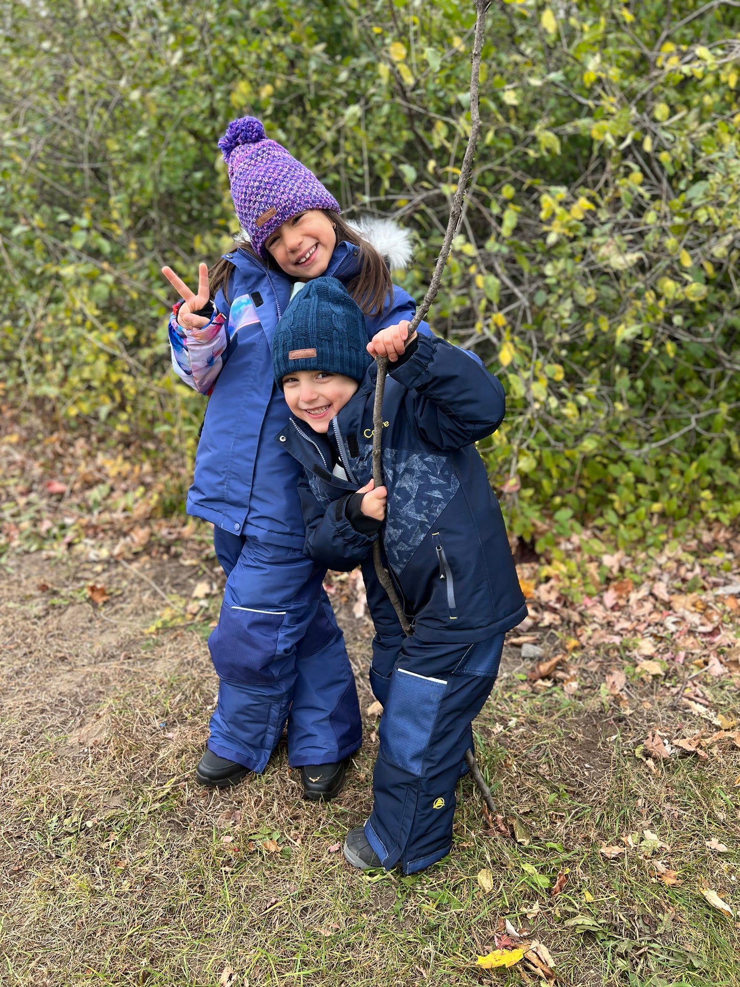 GINKO NAVY - Boy's 2-piece Snowsuit Set