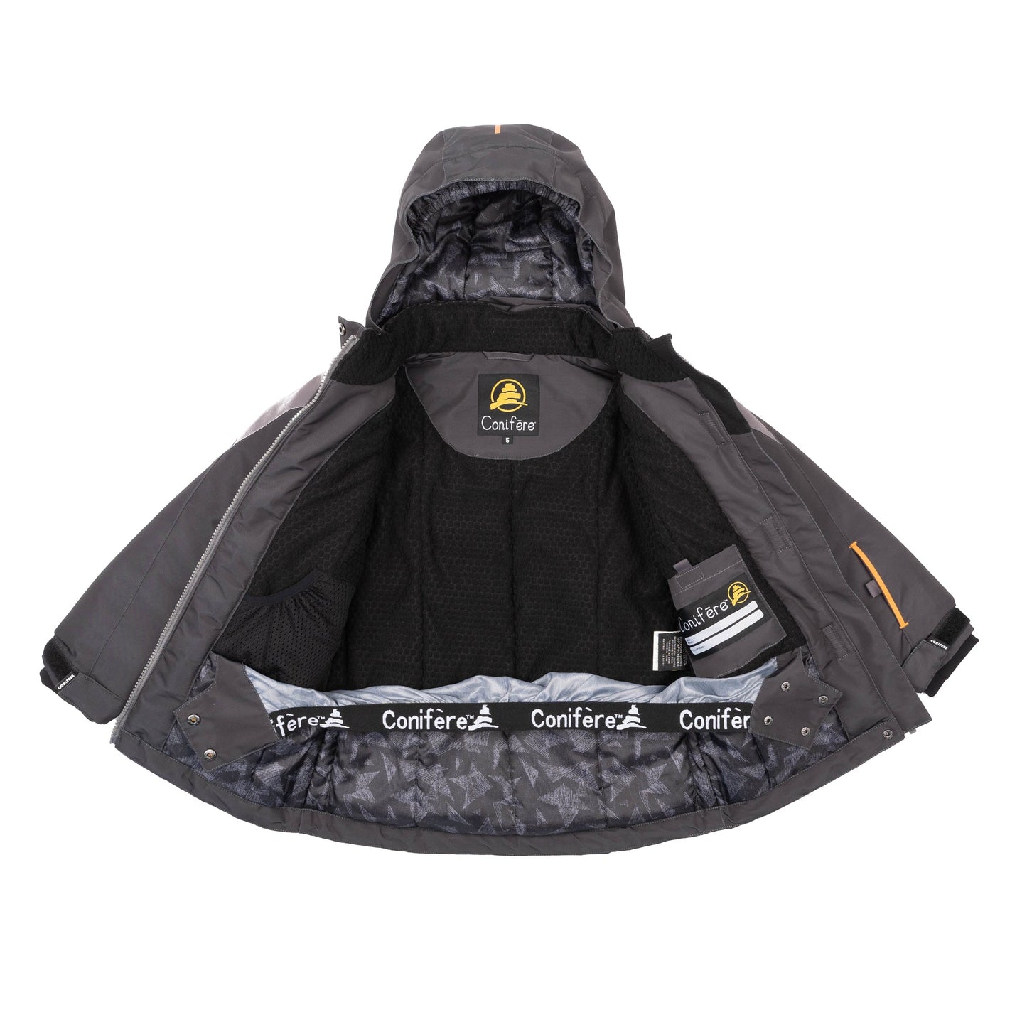 GINKO CHARCOAL- Boy's 2-piece Snowsuit Set