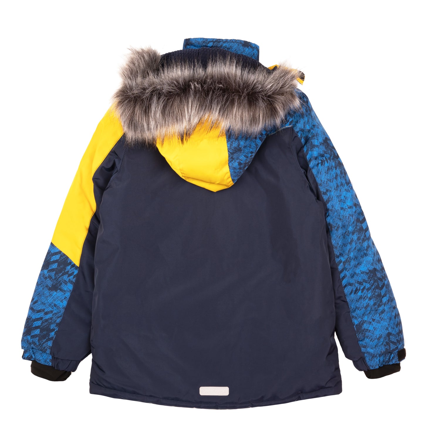 OBO - Boys Navy/Yellow Snowsuit Set