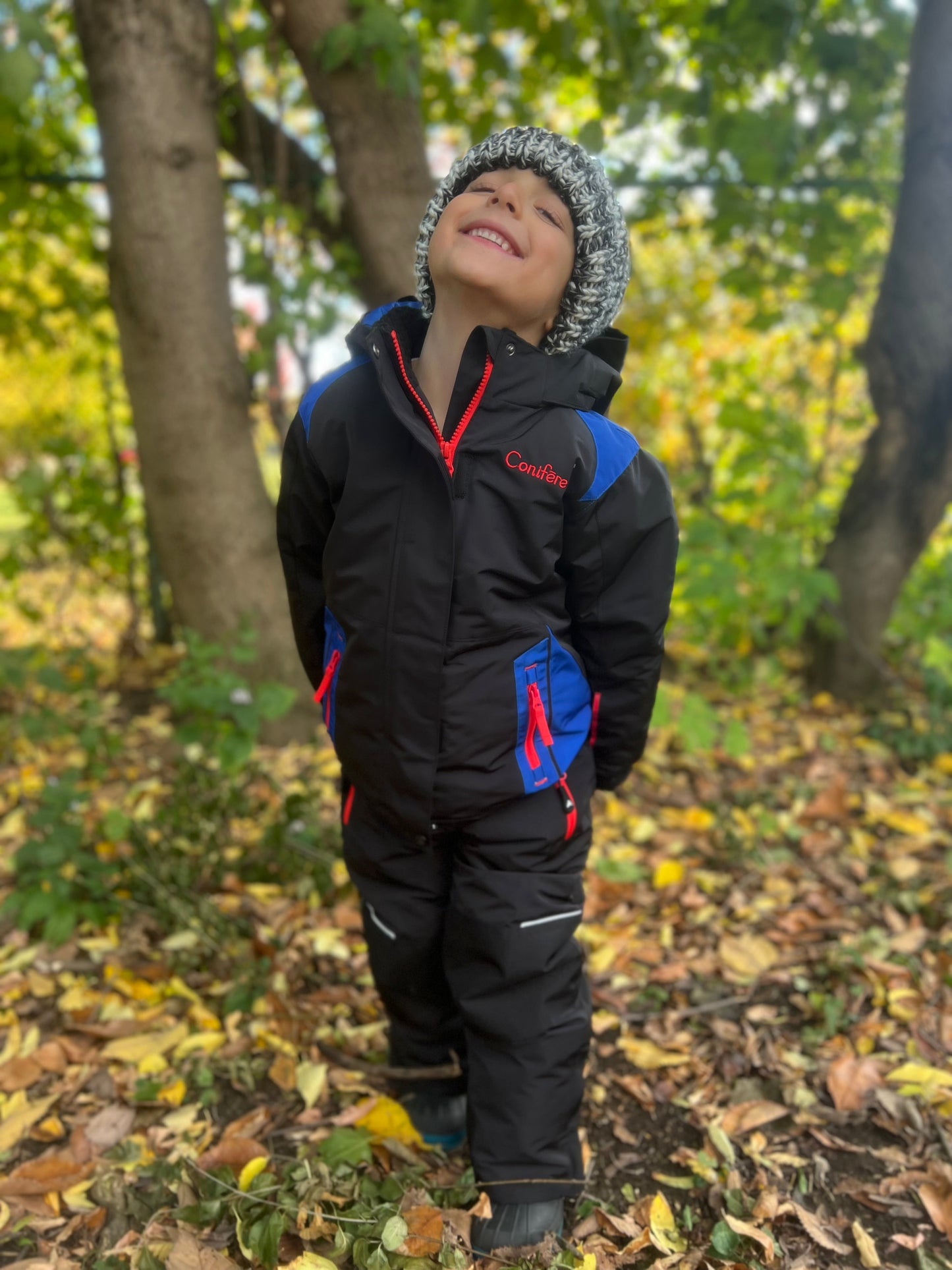 TOBLAR BLACK - Boy's 2-piece Snowsuit Set