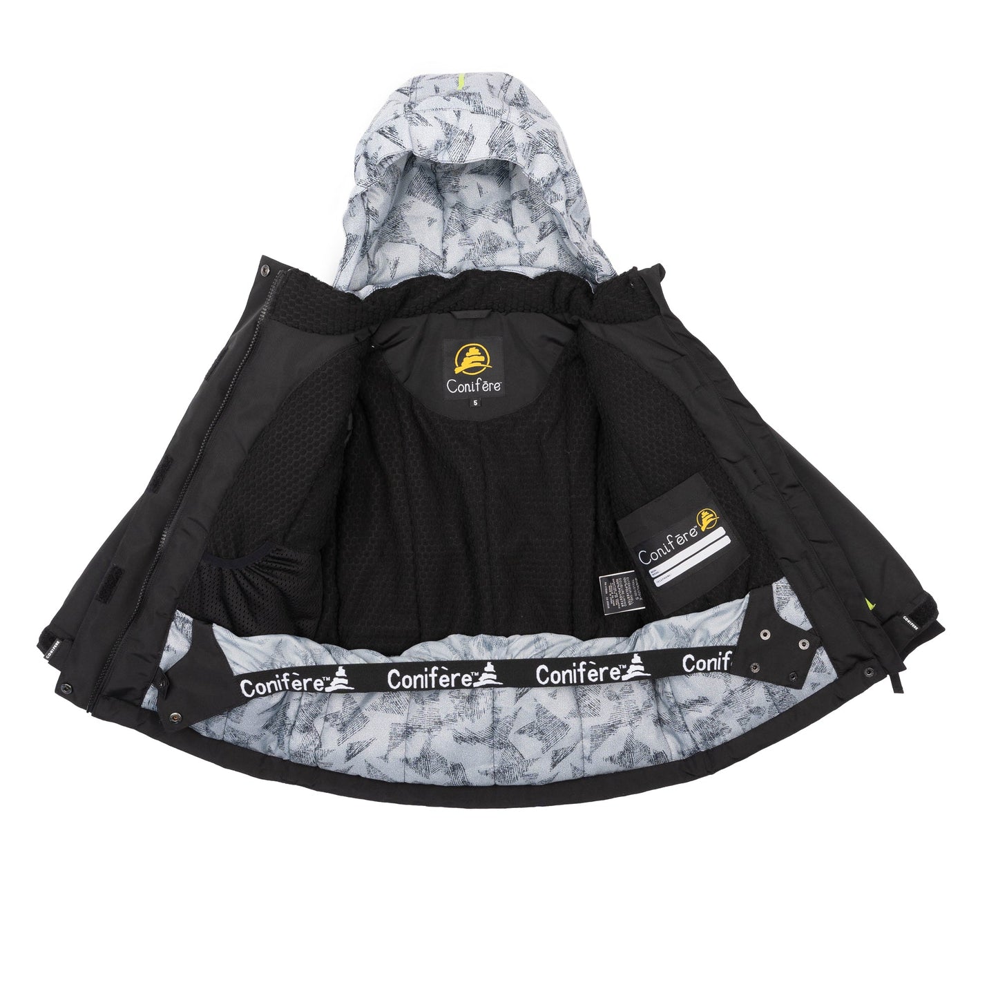 QUERCUS BLACK - Boy's 2-piece Snowsuit Set