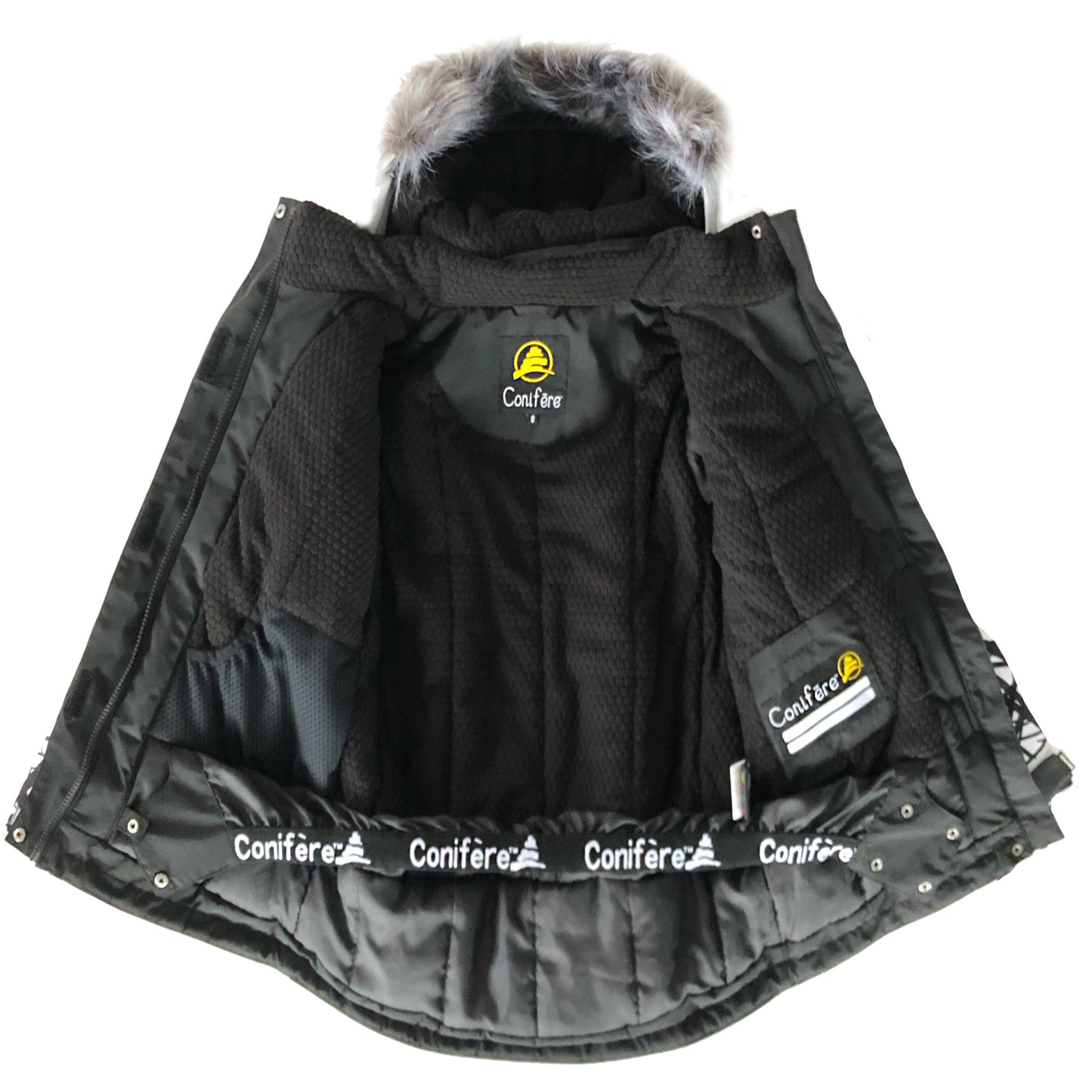 TABOR BLACK - Boy's 2-piece Snowsuit Set