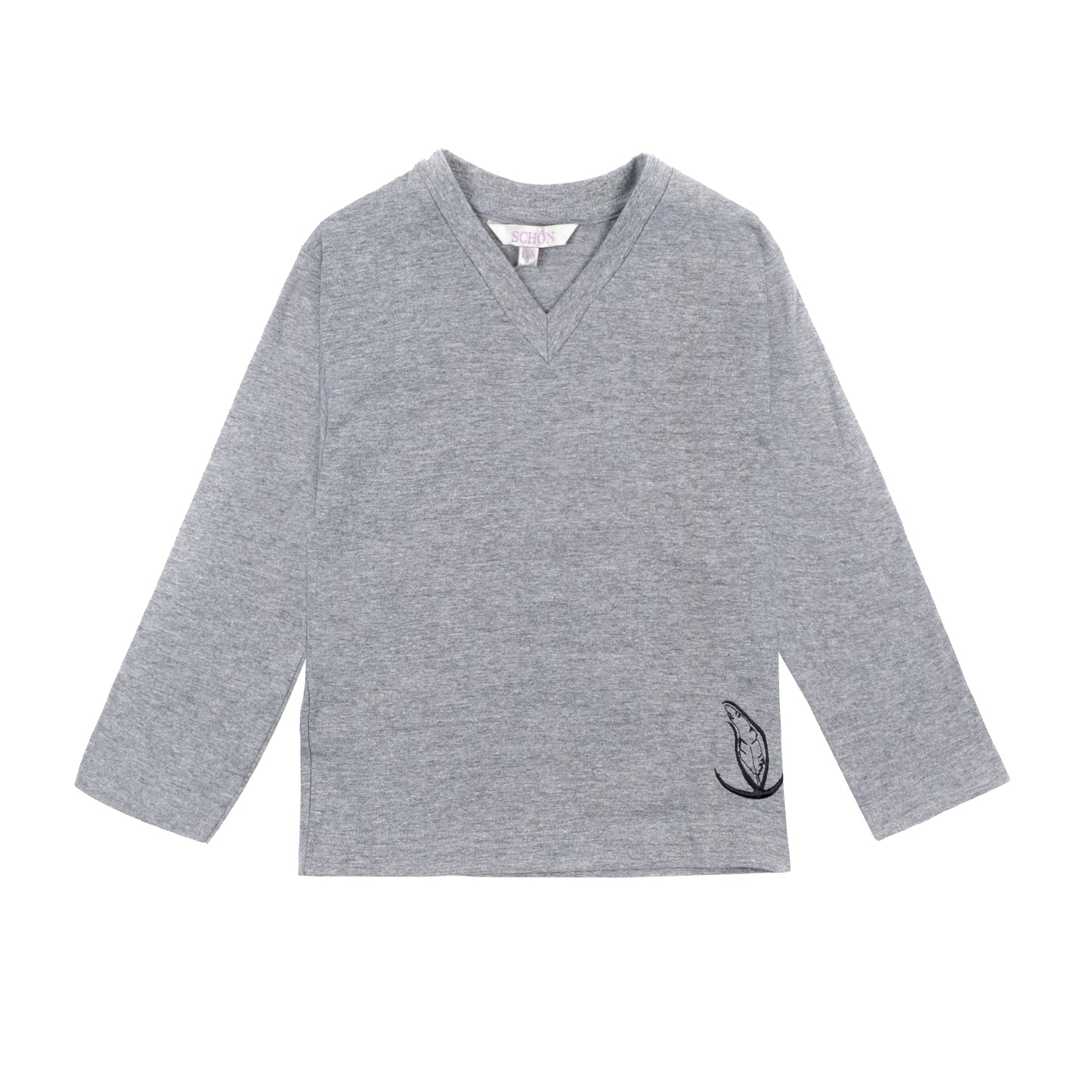 Girl's Pyjama Set - Grey