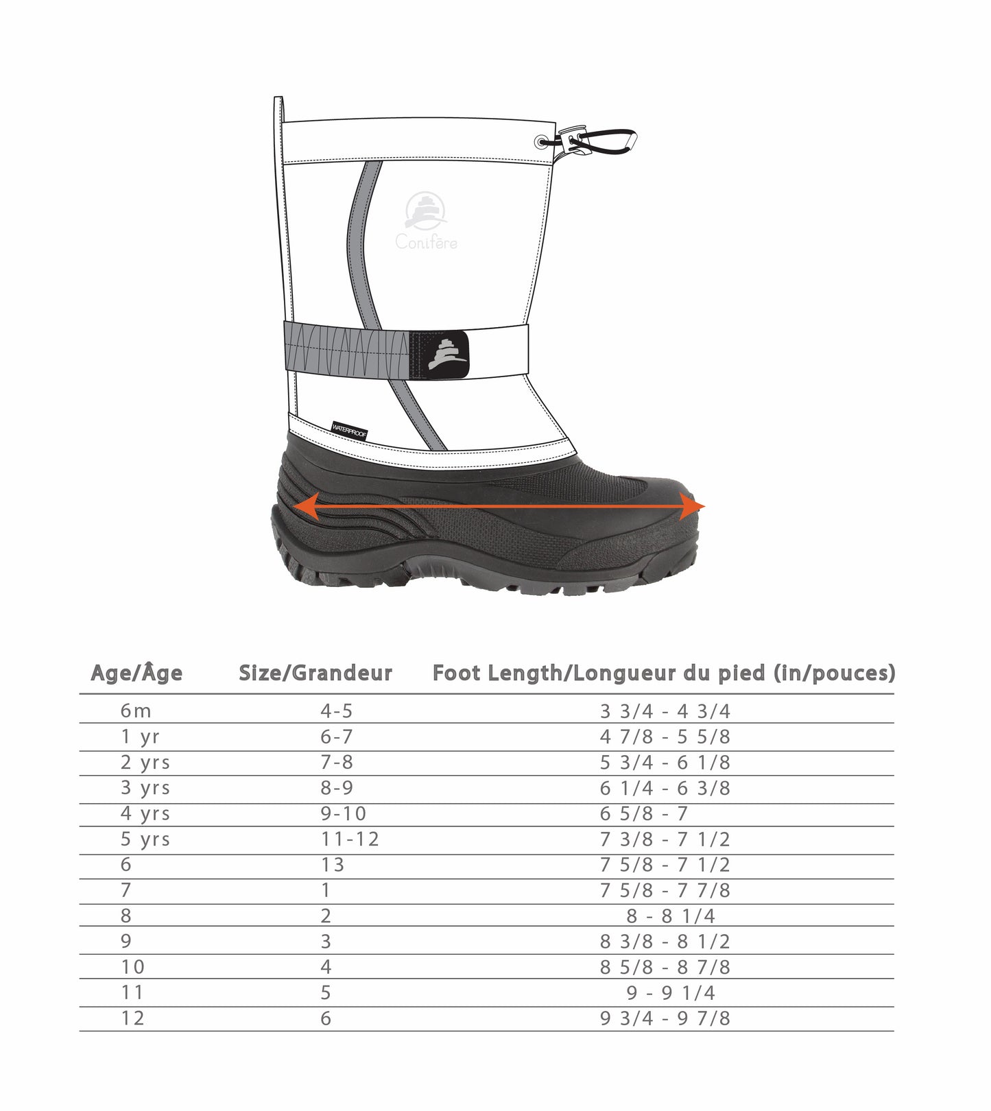 Boots-sizechart