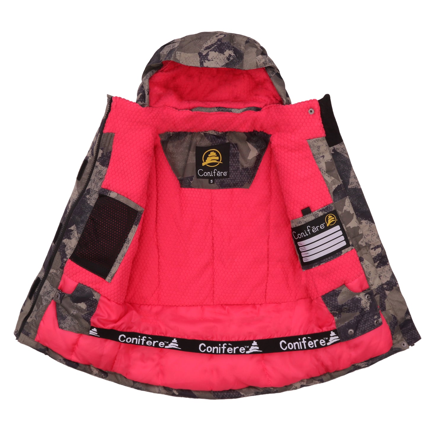 Kakhi Camo Girl's Snowsuit Set