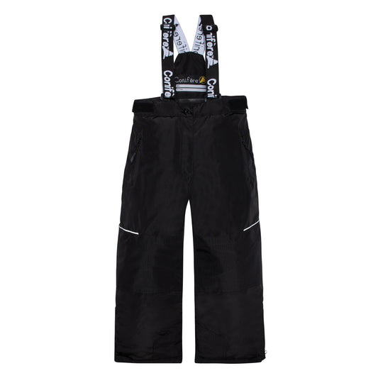 Unisex Black Snow Pants