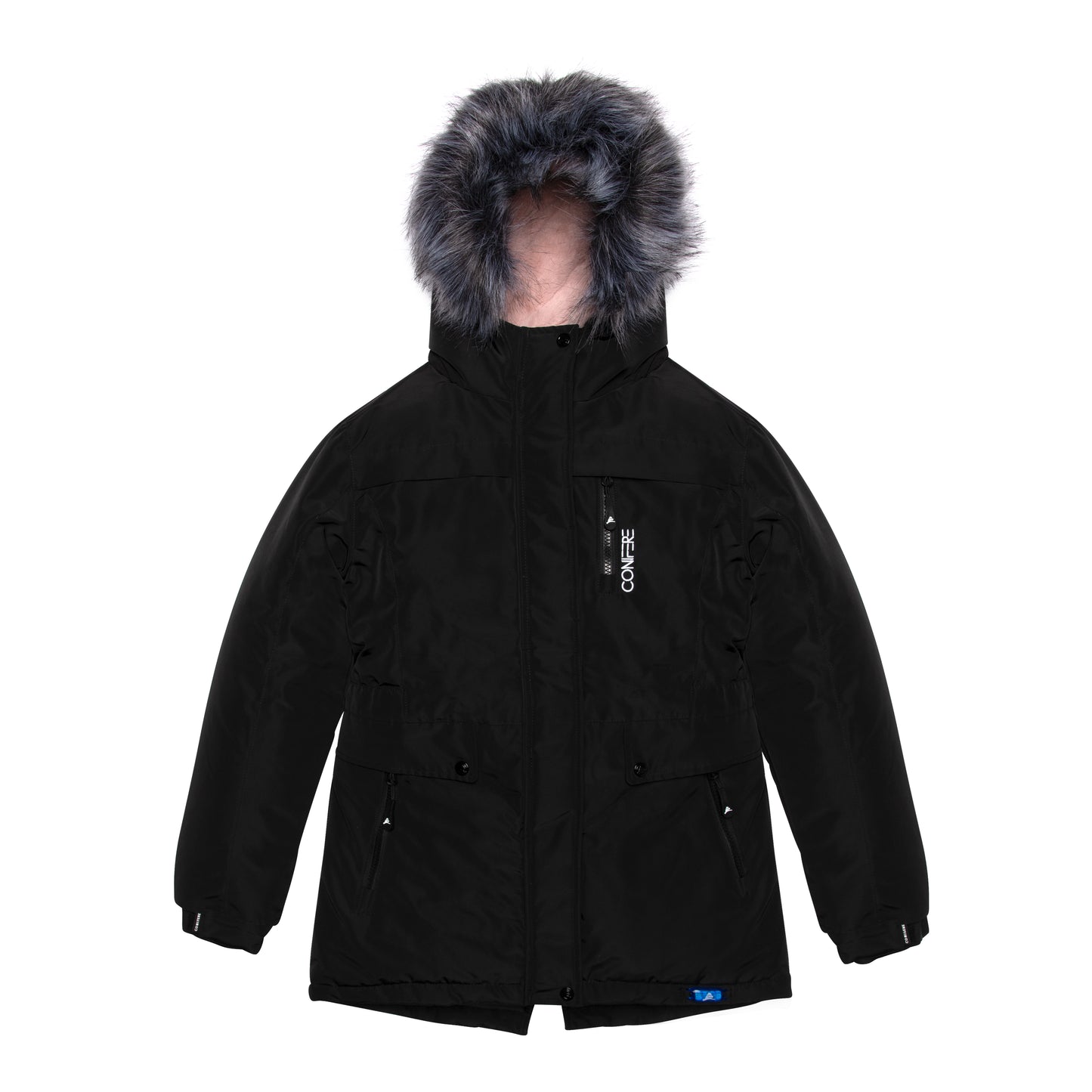 GirlS Black Parka