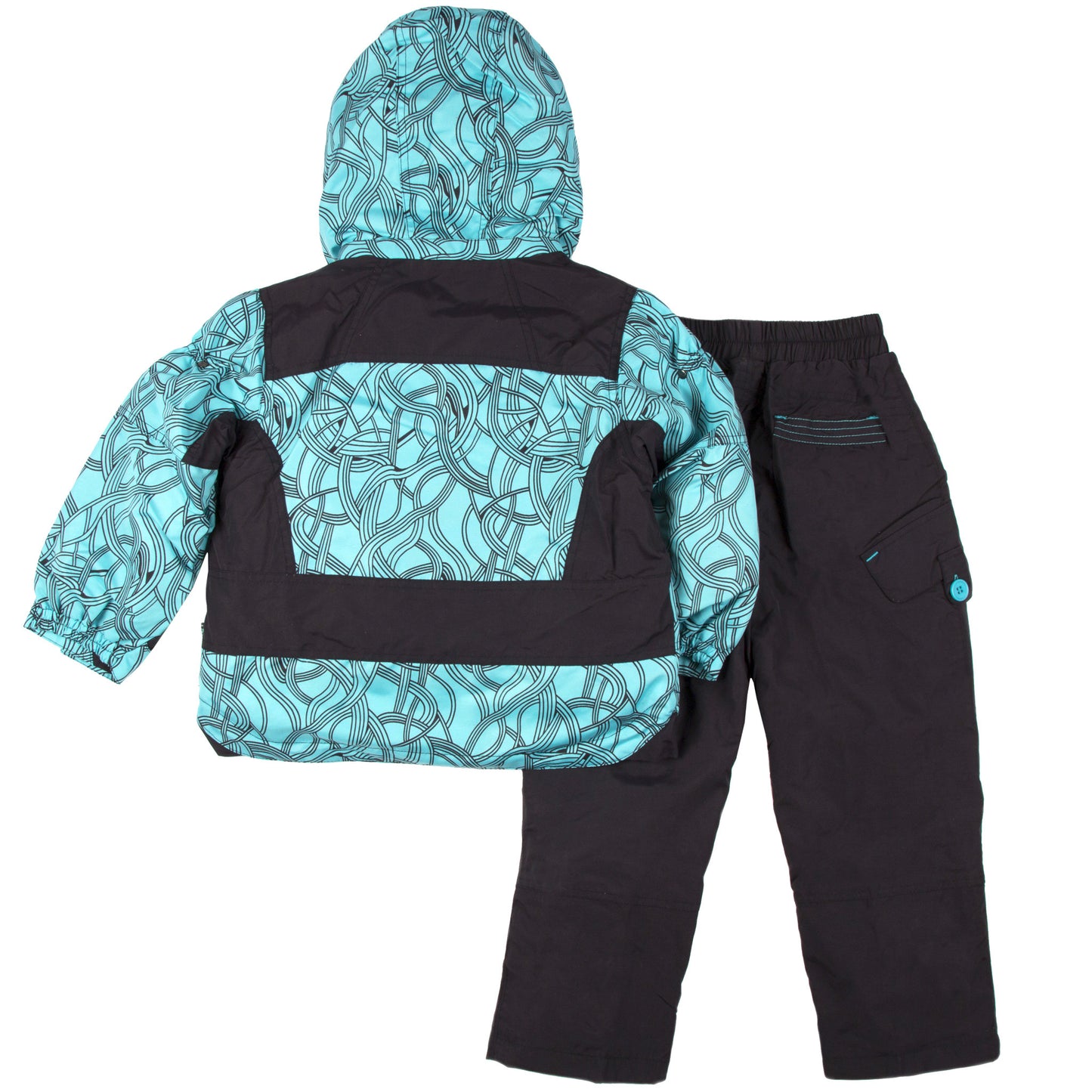 Ensemble 3-en-1 Blue Cable Girl