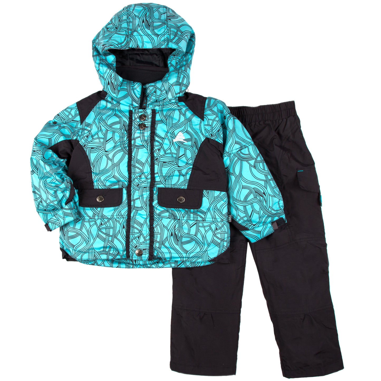 Ensemble 3-en-1 Blue Cable Girl