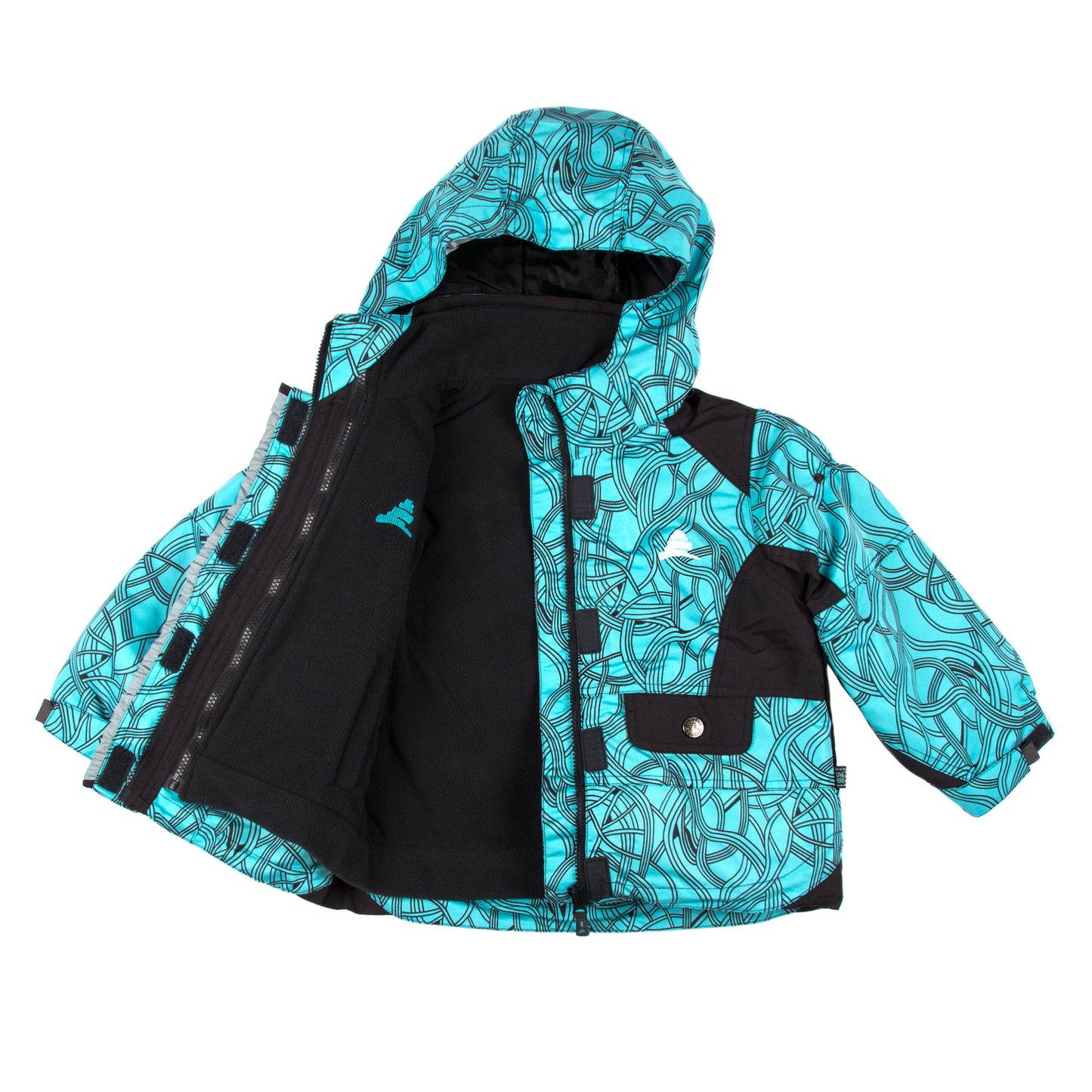 Ensemble 3-en-1 Blue Cable Girl