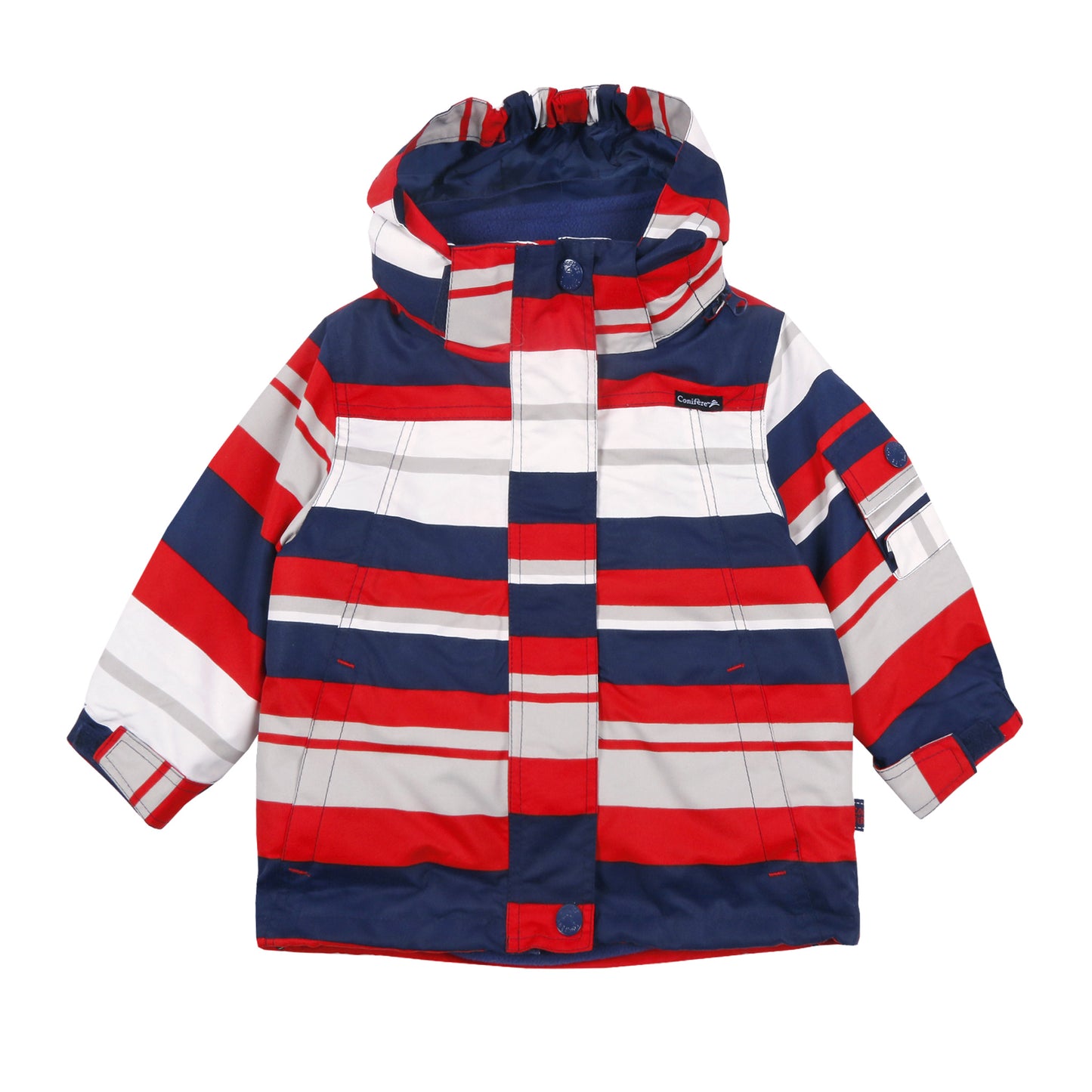 Ensemble 3-en-1 Red Doodle Stripes pour garçons