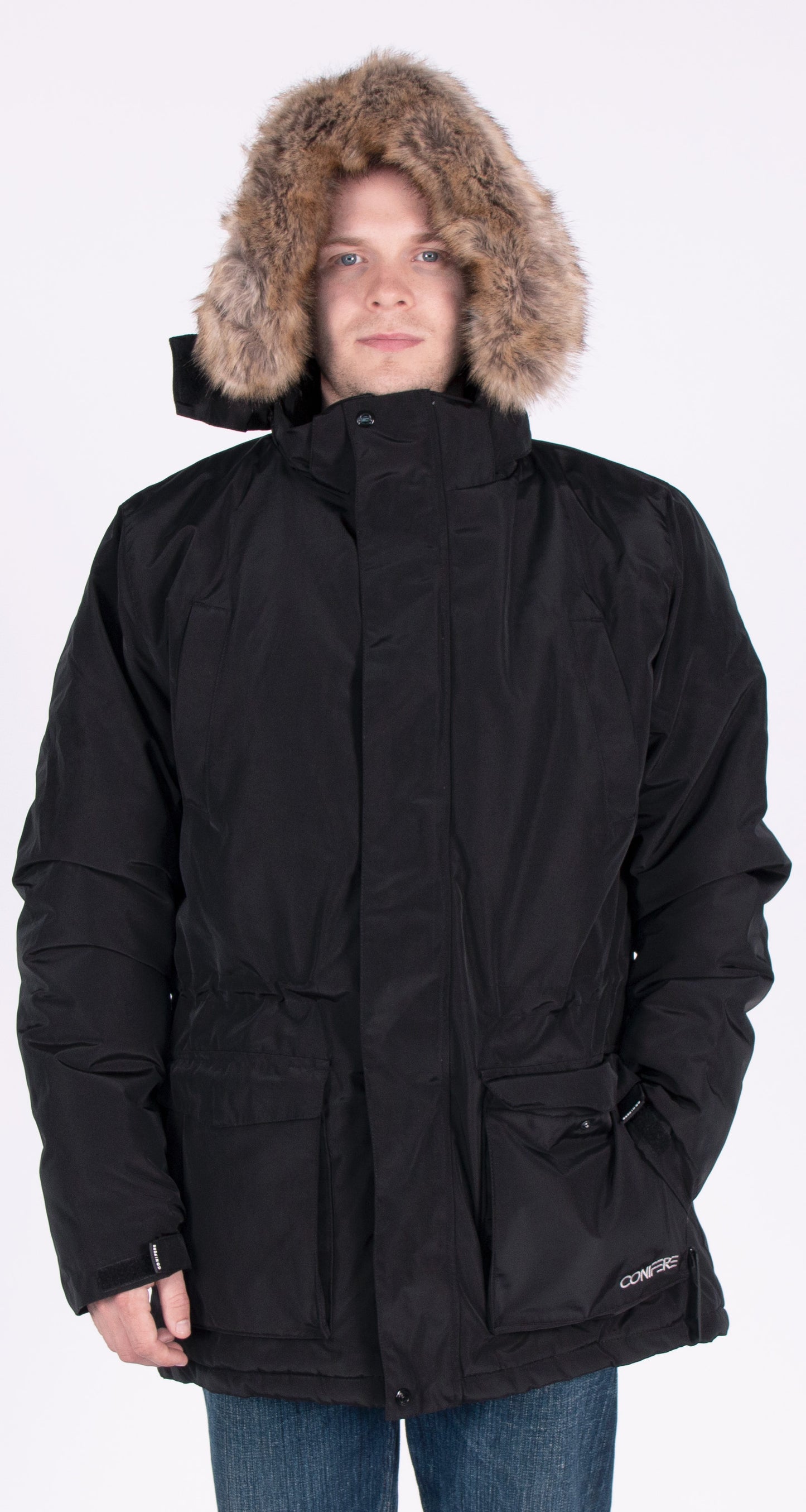 GRINDUS - Men's Black Parka