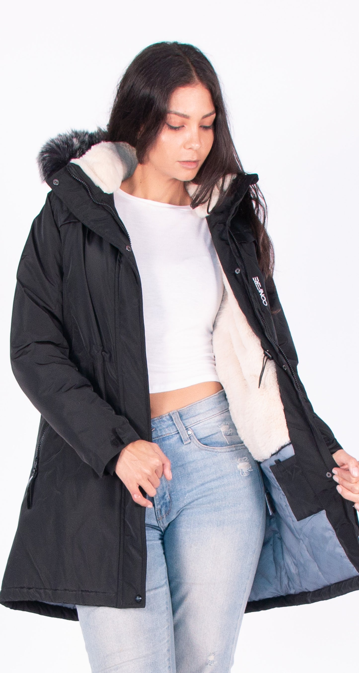 PICEA - Ladies Black Parka