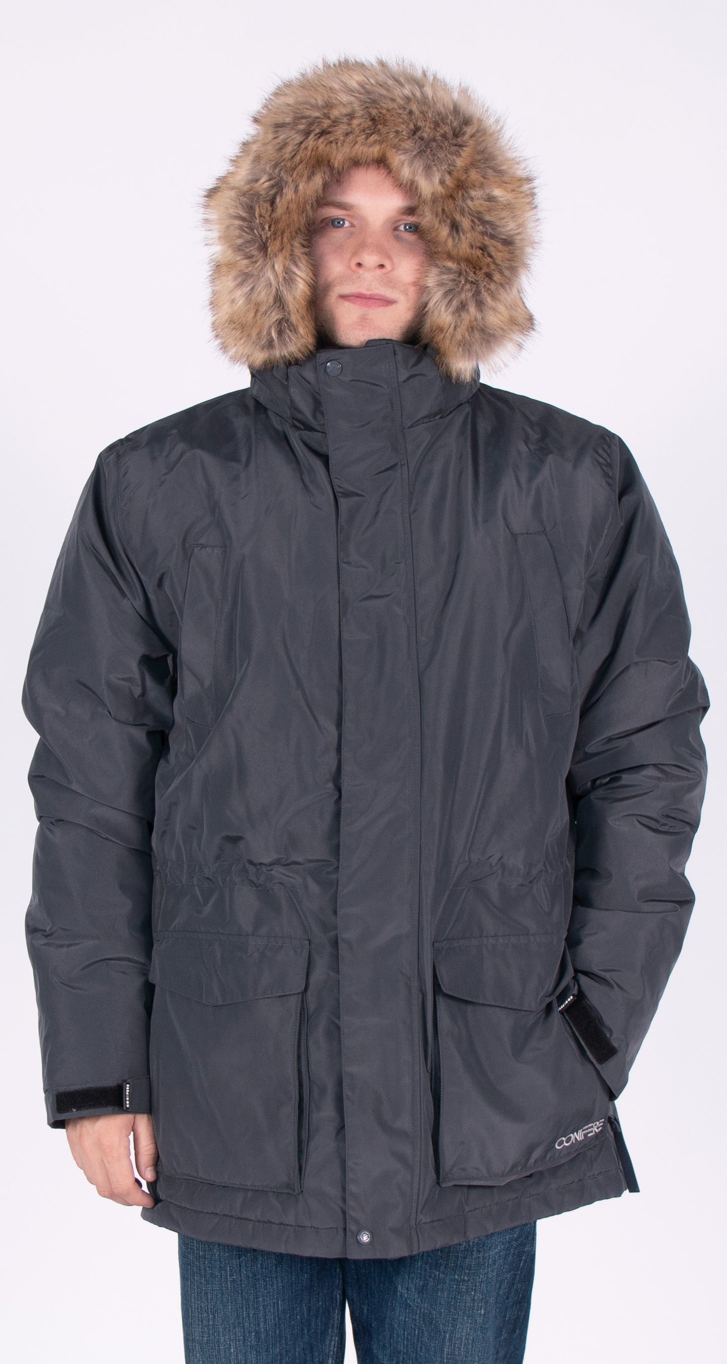 GRINDUS - Men's Grey Parka