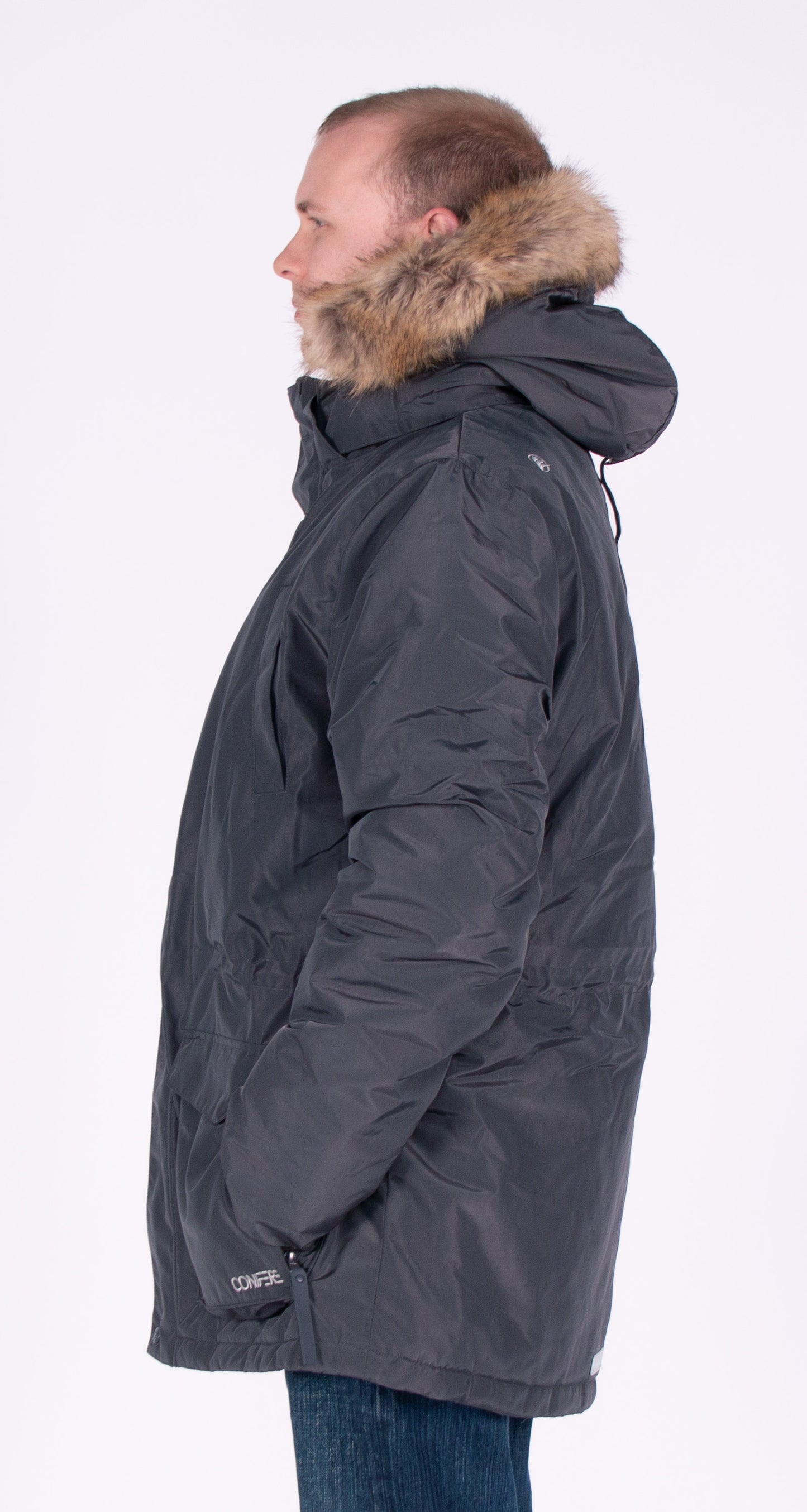 GRINDUS - Men's Grey Parka