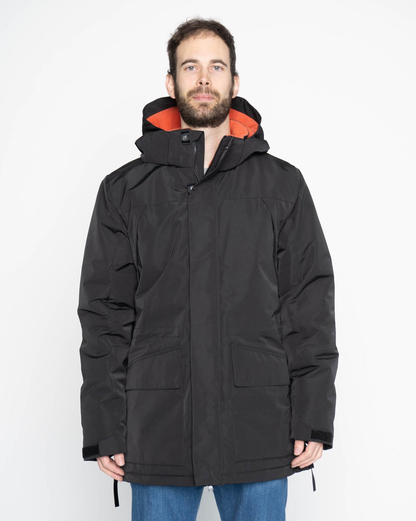 ALPHA BLACK - Men's Parka