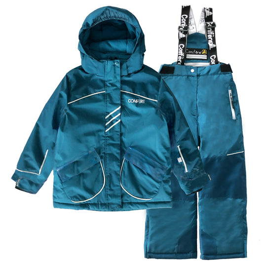 KATLA TEAL - Girls' 2-Piece Snowsuit Set