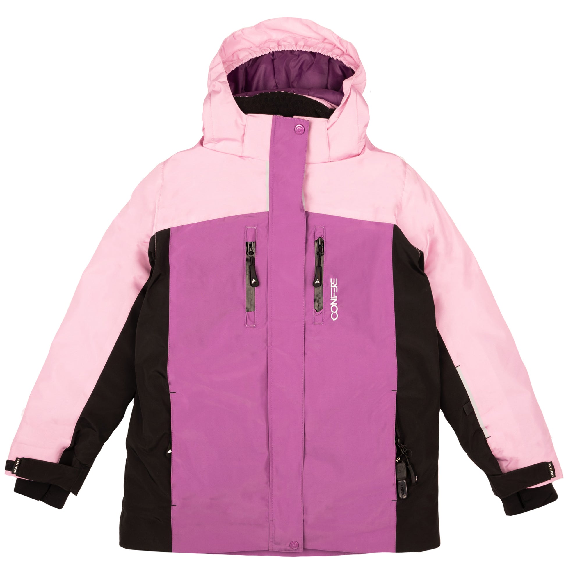 Outdoor Winter Jacket and Pants Snowsuit Set for Kids, with protection for up to -35 degrees Celcius. Water Repellent Exterior, Breathable to Manage Body Moisture. Fleece Lined with Wind Stopper and Removable Hood.