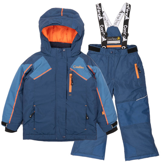 LOGAN OCEAN NAVY - Boy's 2-piece Snowsuit Set