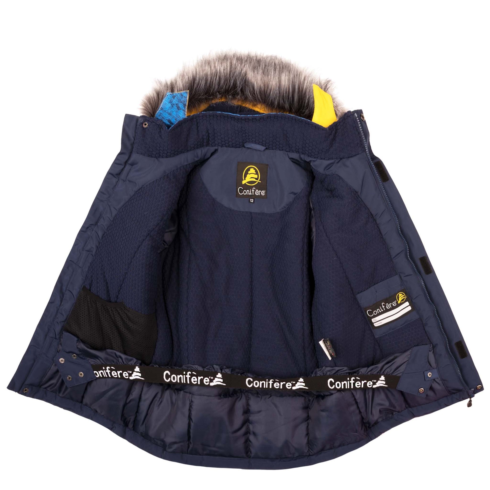 Children's Winter Jacket and Pants Set with Cold Protection, Waterproof Shell, Breathable Design, LED Light, Polar Fleece Lining, Adjustable Fit, Reflective Details