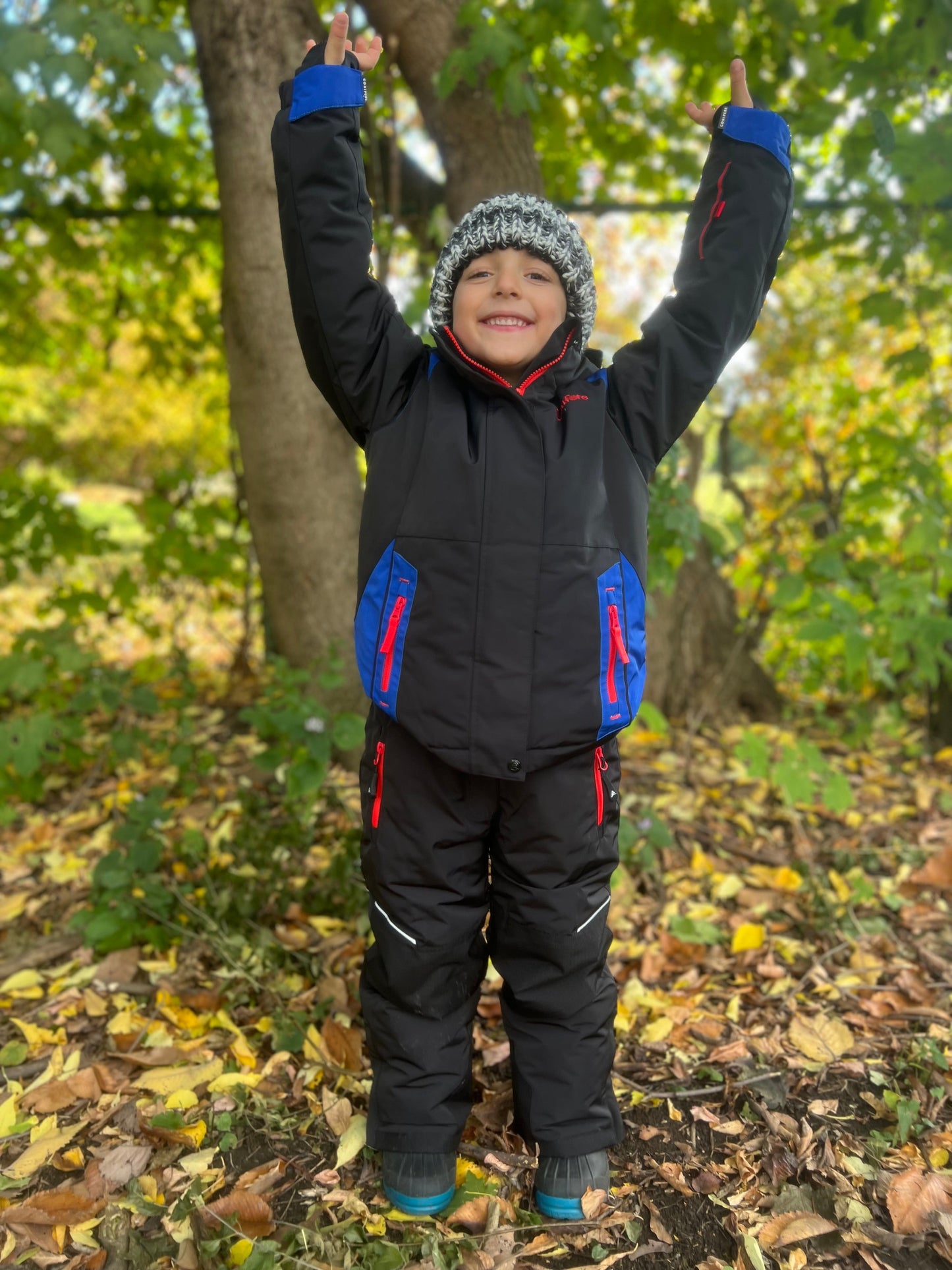 TOBLAR BLACK - Boy's 2-piece Snowsuit Set