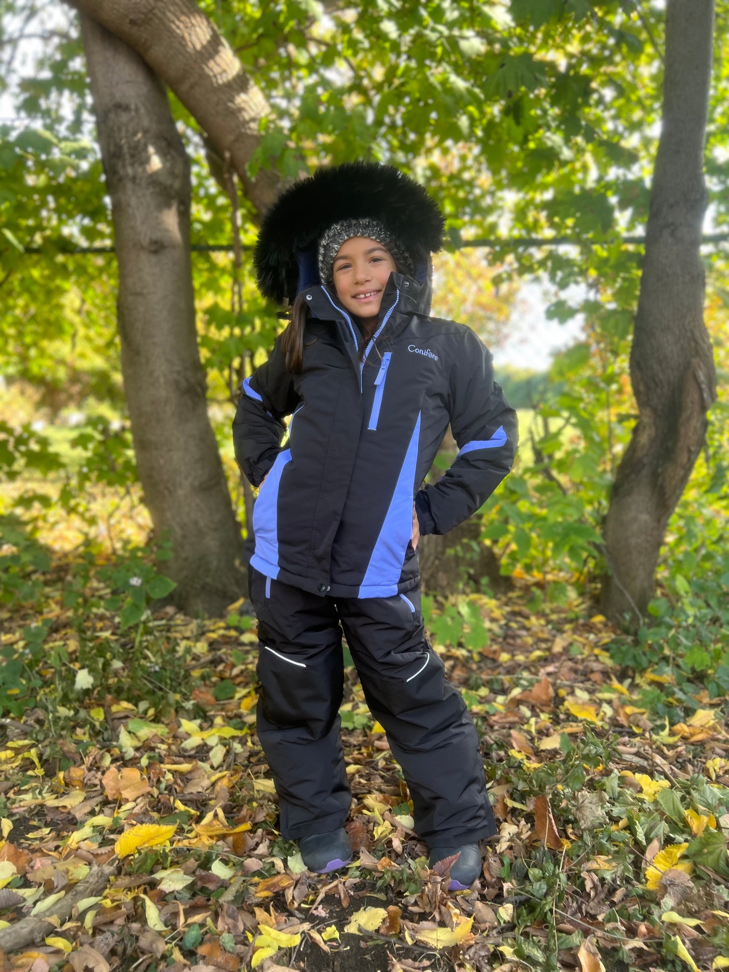 KAUSSI JACARANDA - Girls 2-piece snowsuit