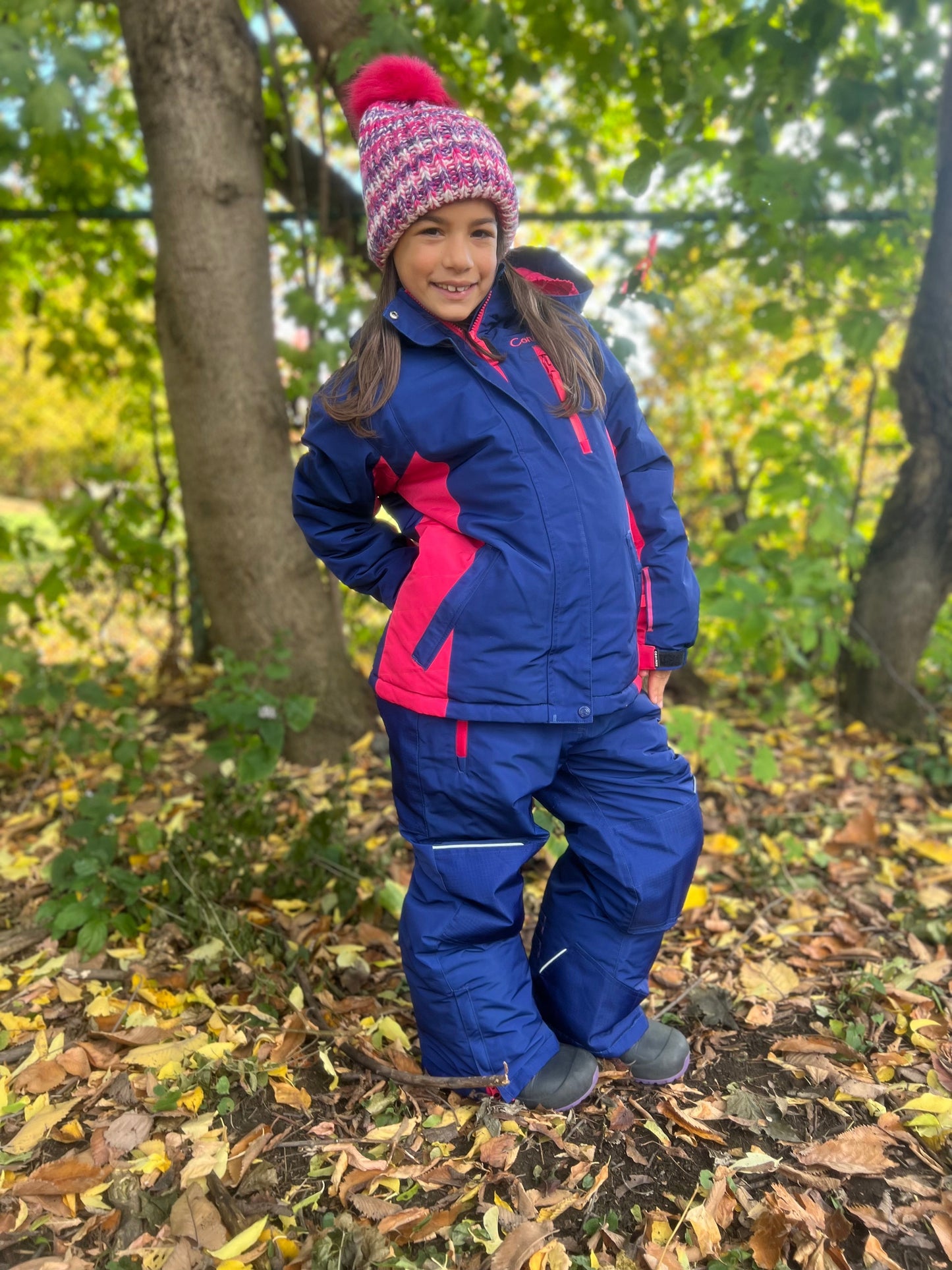 KIWA DEEP NAVY - Girls 2-piece snowsuit