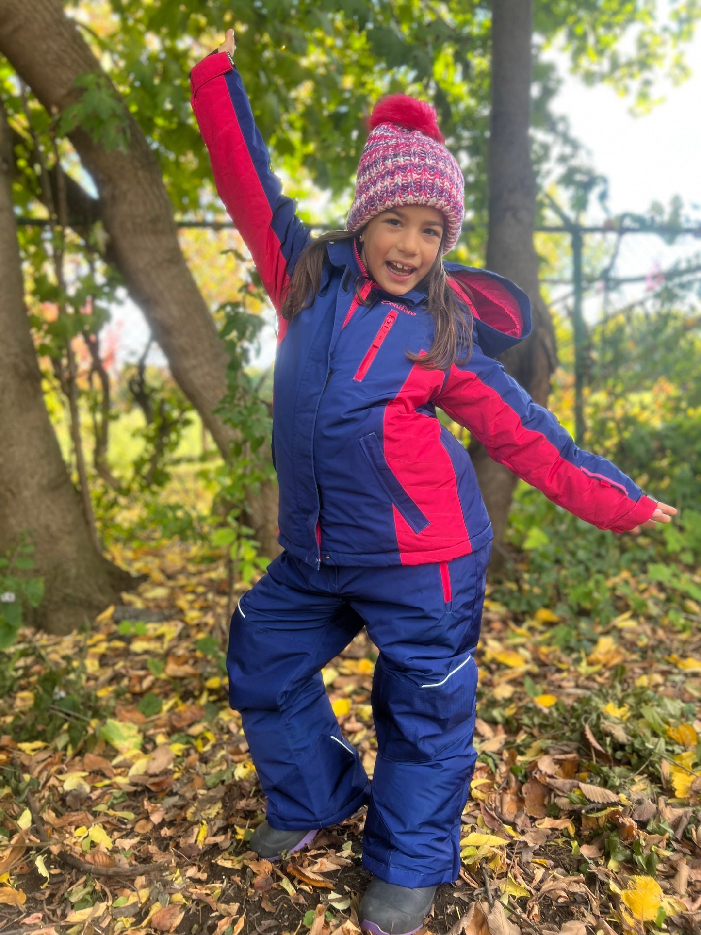 KIWA DEEP NAVY - Girls 2-piece snowsuit