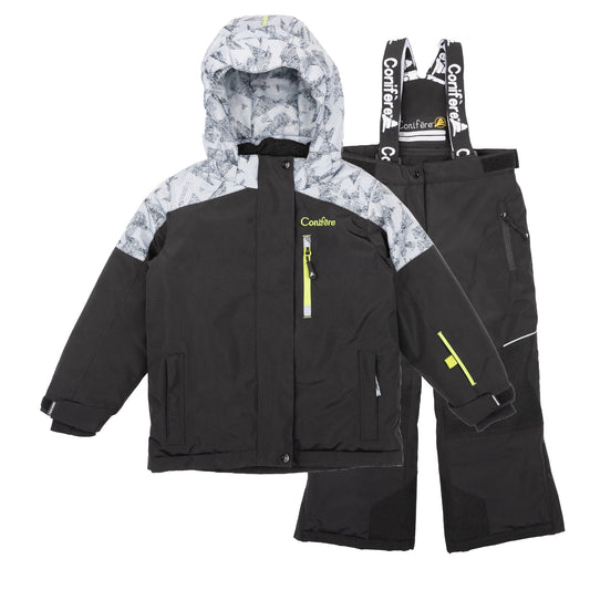 QUERCUS BLACK - Boy's 2-piece Snowsuit Set