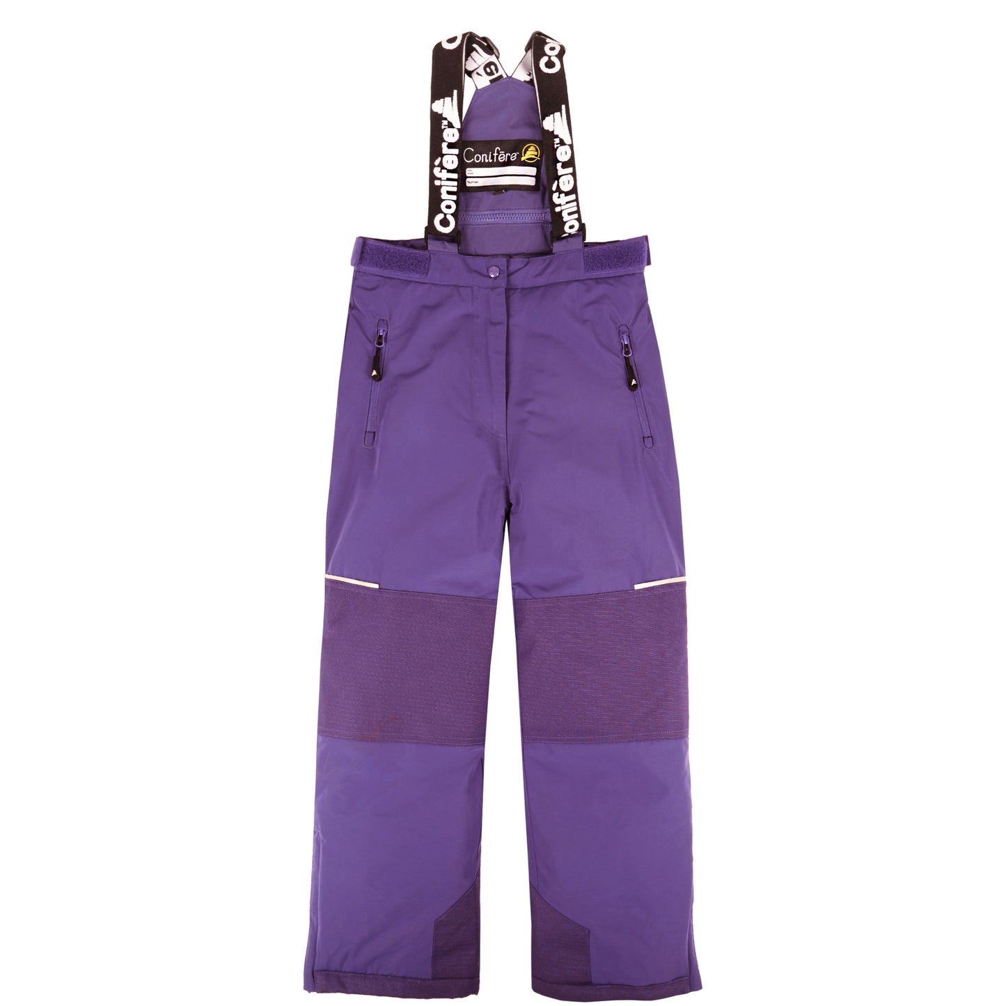 Outdoor jacket and pants set for kids, featuring cold weather protection up to -35 degrees Celsius. Water-repellent, breathable to manage body moisture. Includes wind stopper panel and removable hood.