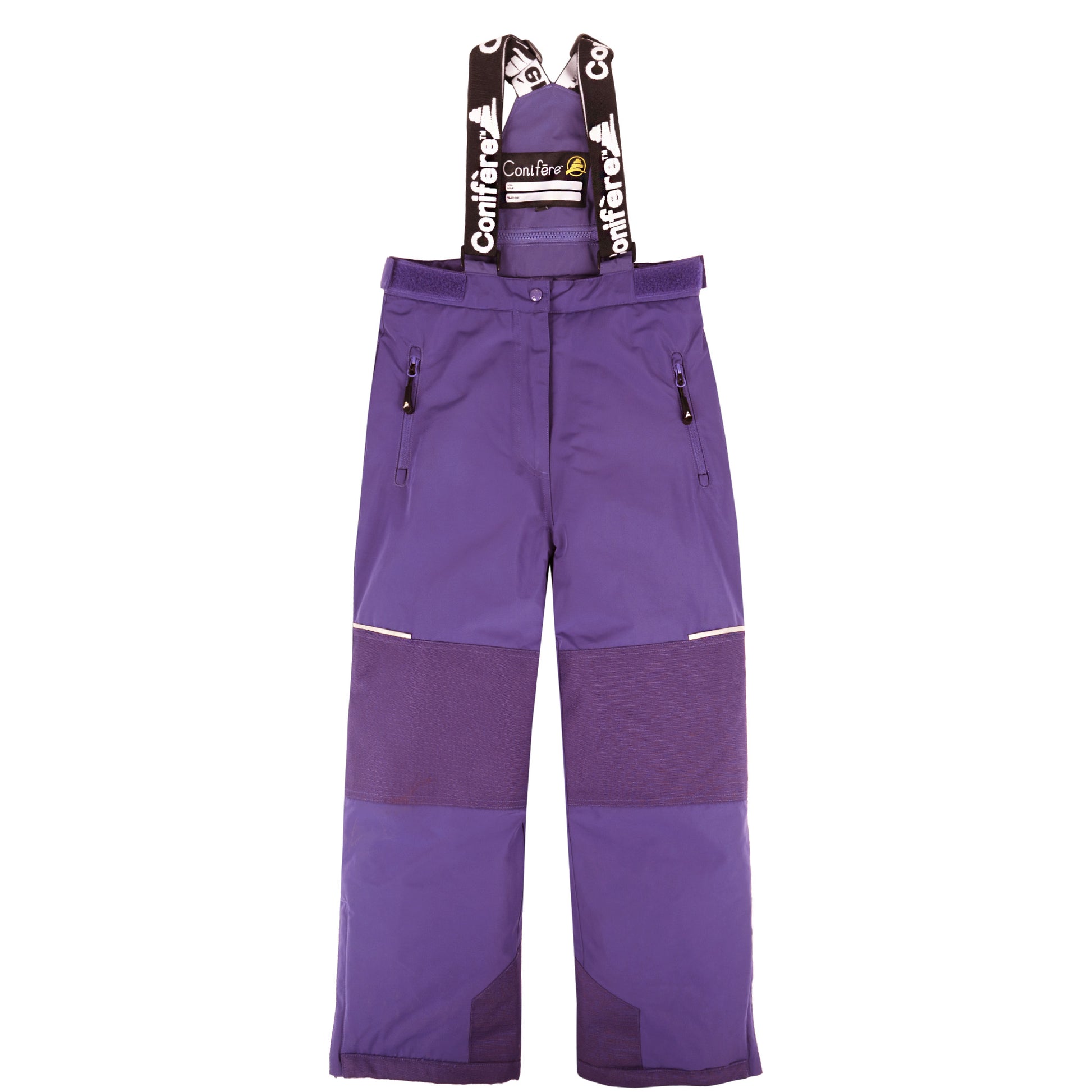 Outdoor jacket and pants set for kids, featuring cold weather protection up to -35 degrees Celsius. Water-repellent, breathable to manage body moisture. Includes wind stopper panel and removable hood.
