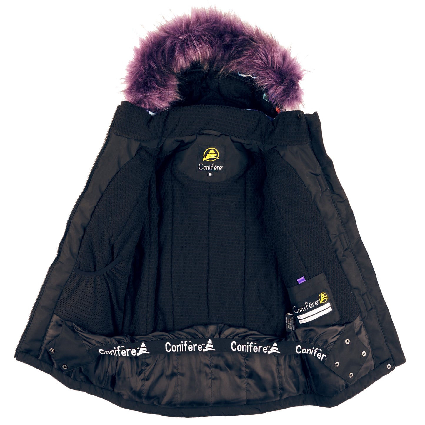 TAKLA - Girls Black Kaleidoscope Snowsuit Set