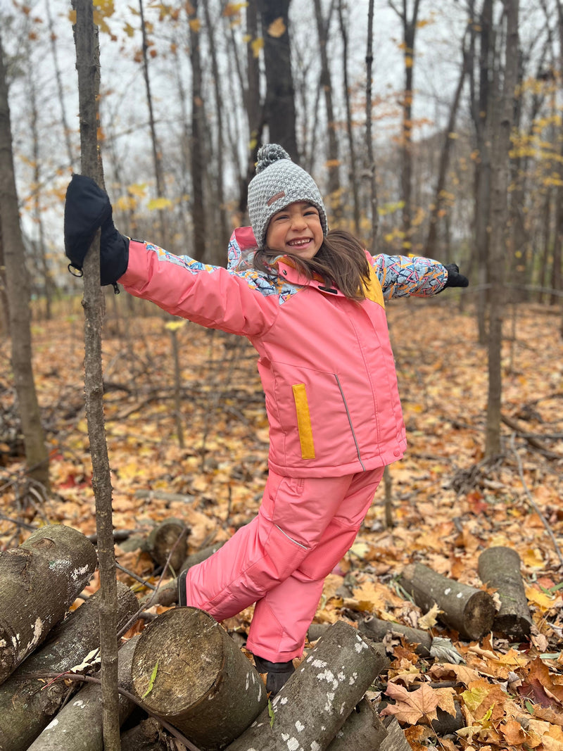 CHELIA BLUSH - Girls' 2-piece Snowsuit Set