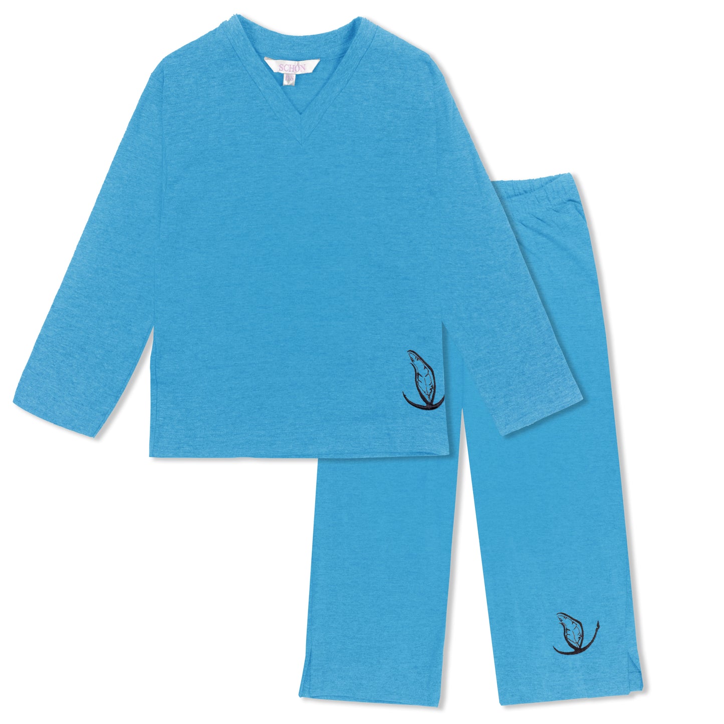 Girl's Pyjama Set - Aqua