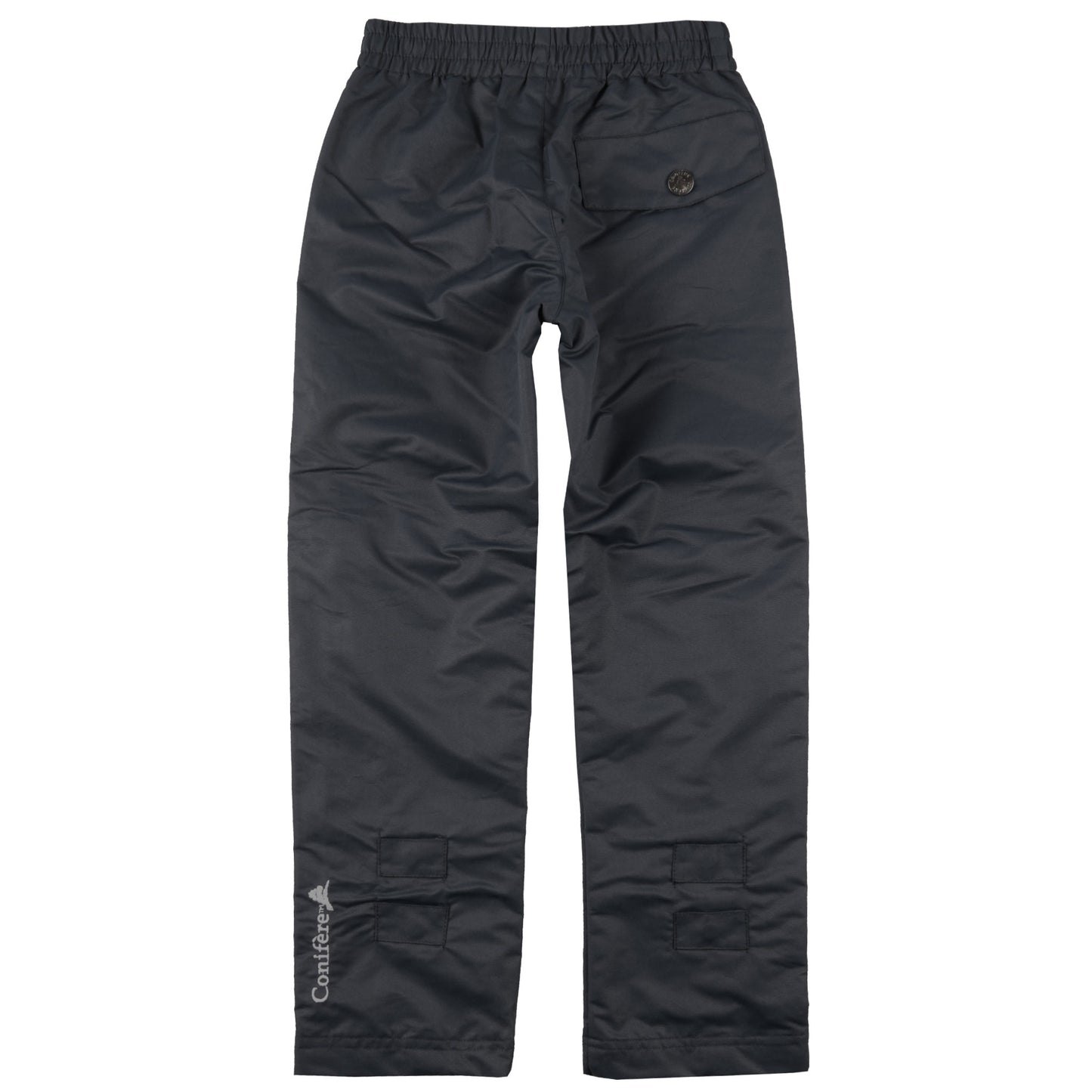 Pantalon anti-éclaboussures noir unisexe pour enfants