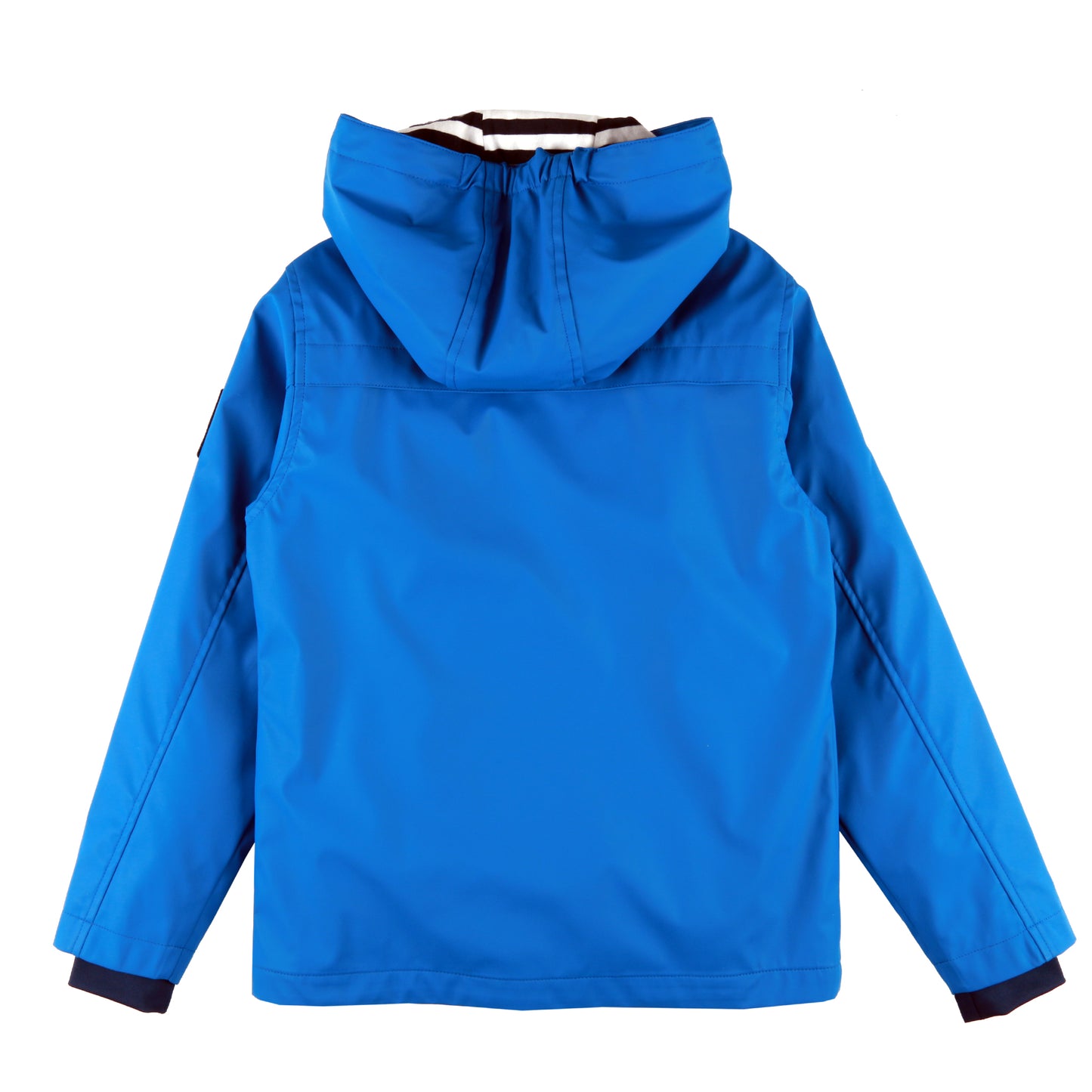 Blue Boys' Striped Raincoat