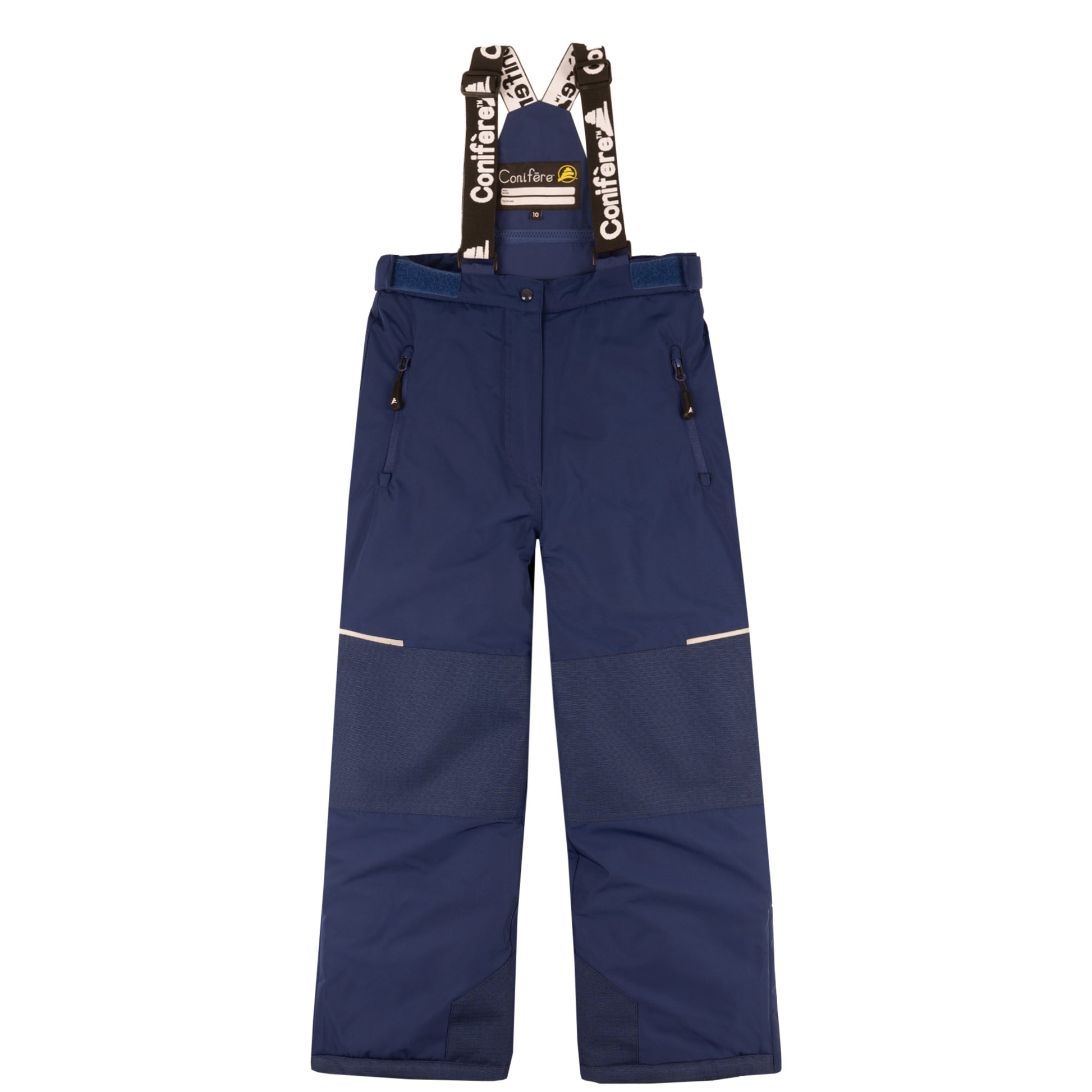 '-35 C cold protection jacket with water repellent shell, LED light, fleece lining, adjustable cuffs, YKK zipper, snowskirt. Includes durable pants with elastic suspender, reflective piping, Corduratech reinforcement, adjustable hem, side zippers, removable bib.