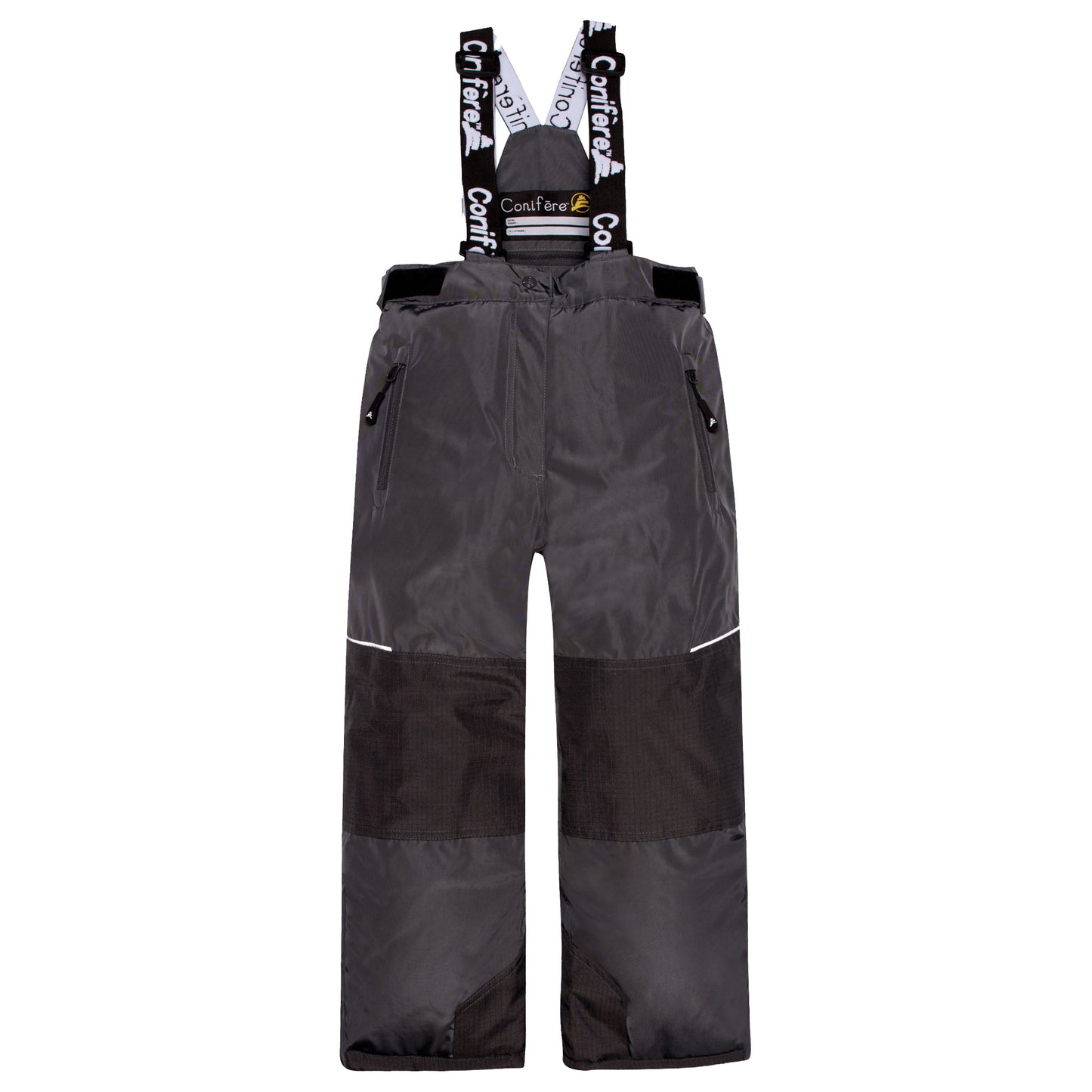 '-35 C cold protection jacket with water repellent shell, LED light, fleece lining, adjustable cuffs, YKK zipper, snowskirt. Includes durable pants with elastic suspender, reflective piping, Corduratech reinforcement, adjustable hem, side zippers, removable bib.
