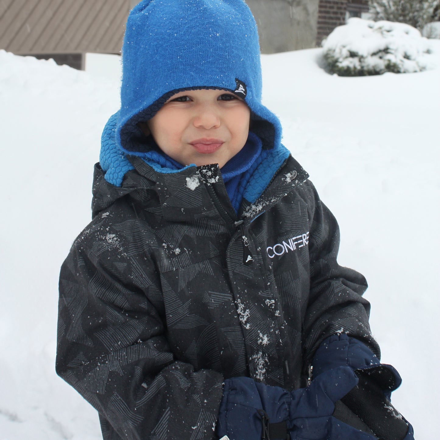 Military Blue Snowsuit Set