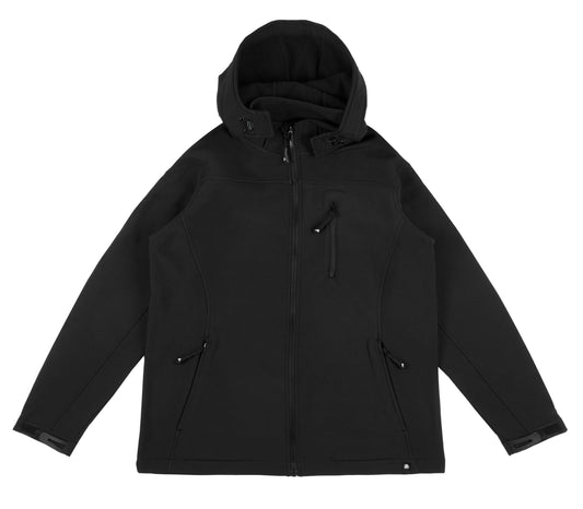 Men's Black Soft Shell Jacket