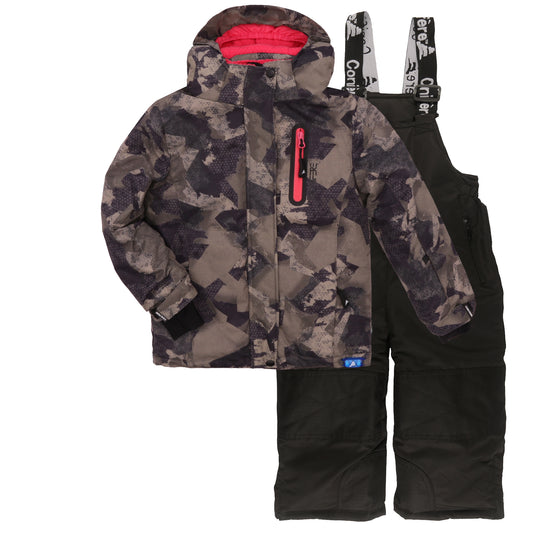Kakhi Camo Girl's Snowsuit Set