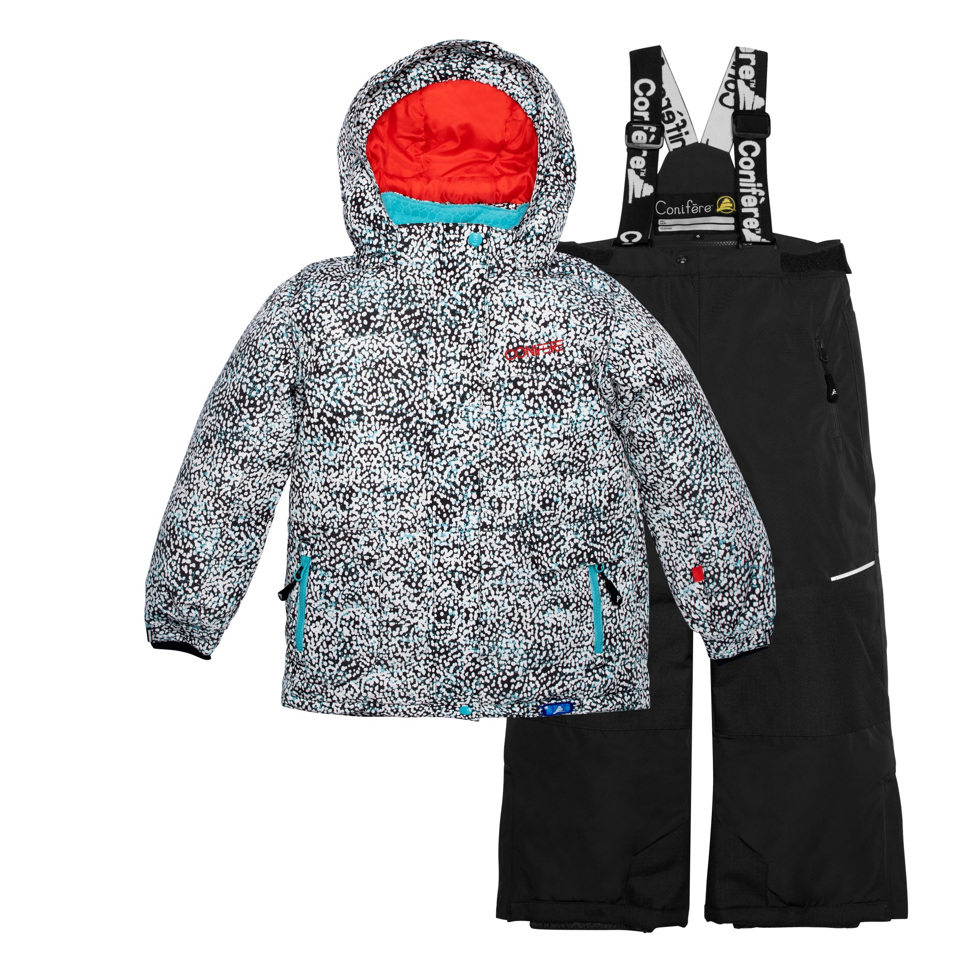 Winning Black Girls Snowsuit Set