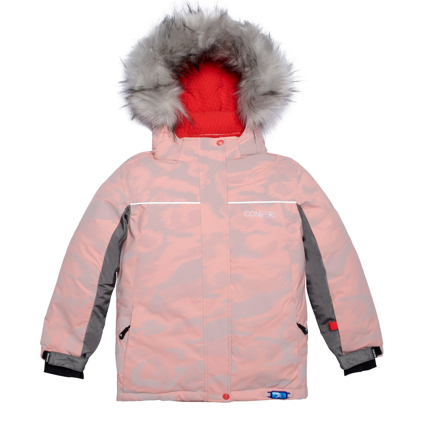 Peach Girls Snowsuit Set