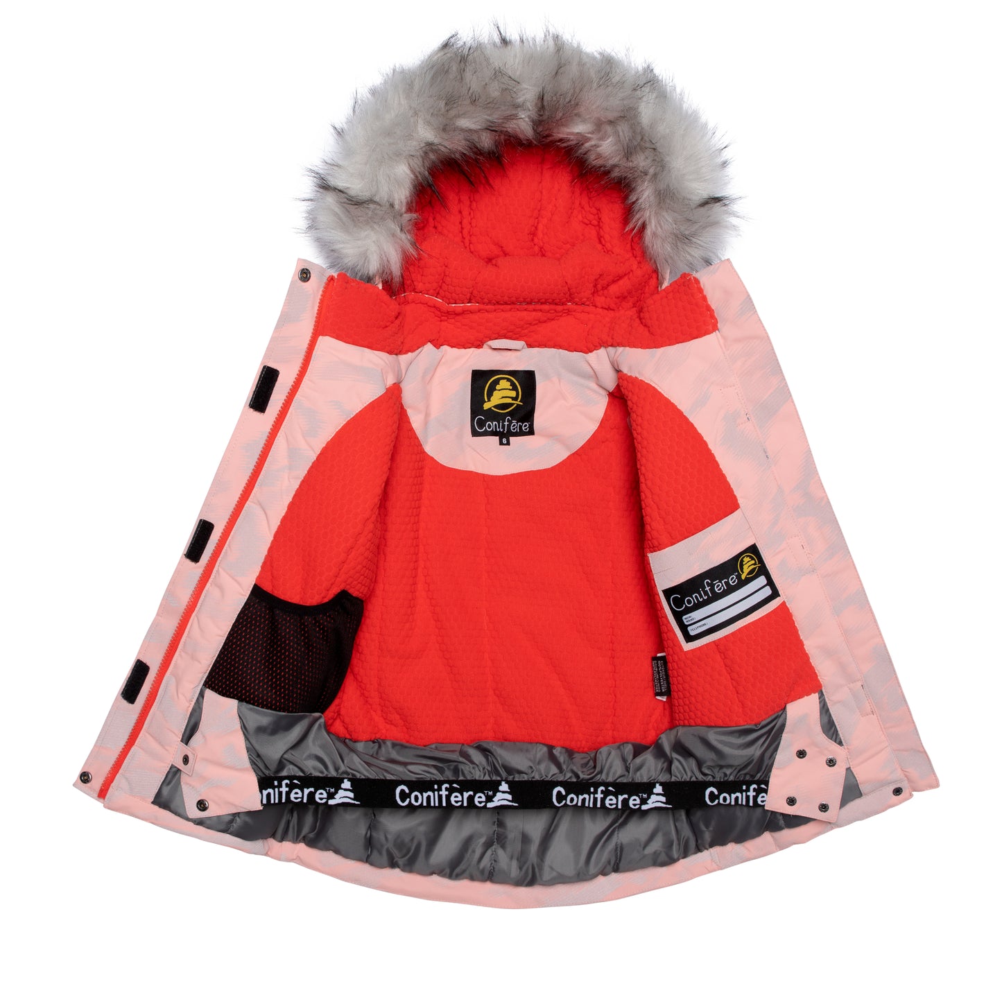 Peach Girls Snowsuit Set