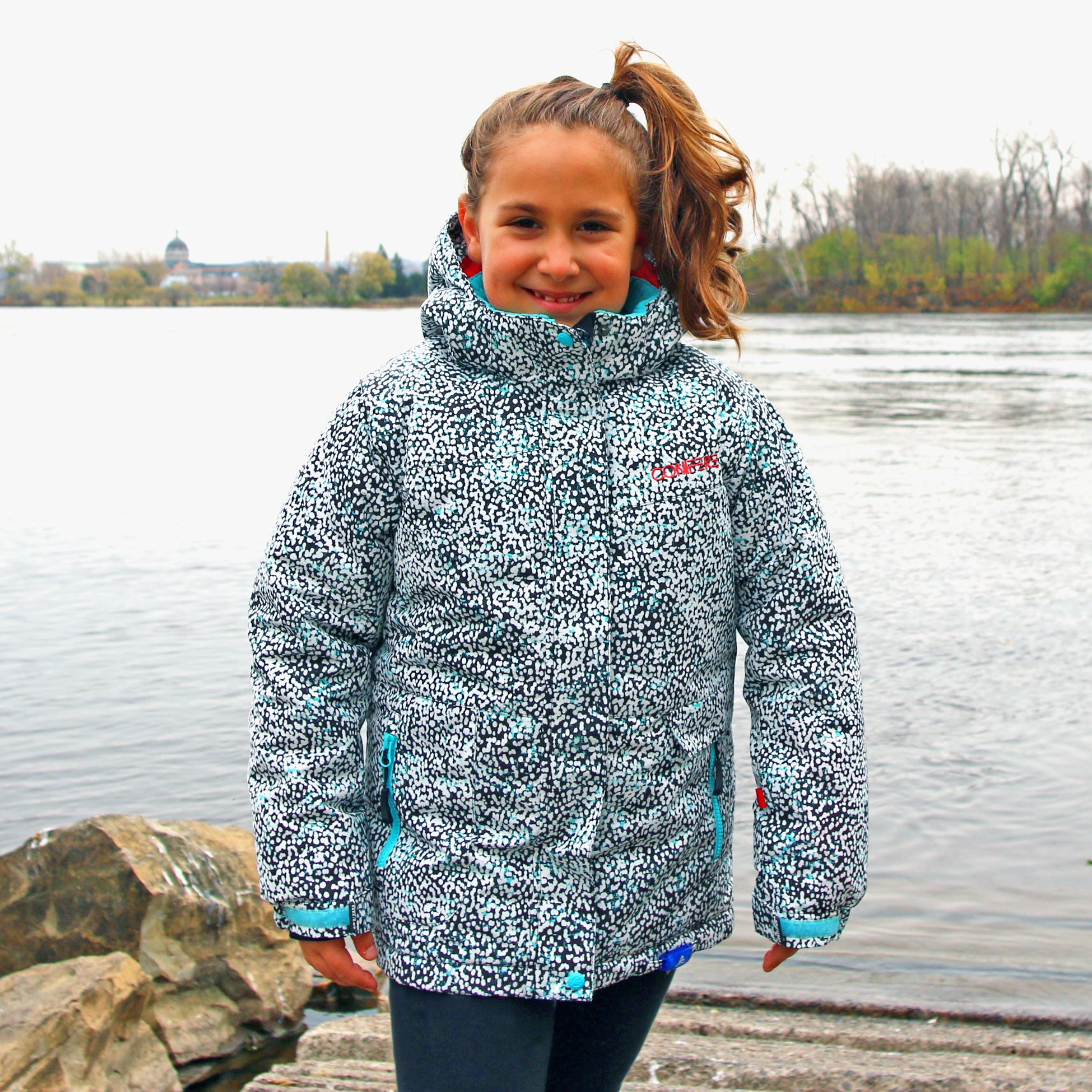 Winning Black Girls Snowsuit Set