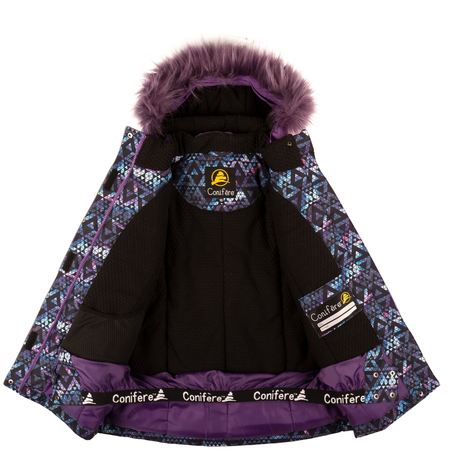 FUJI - Toddler Girl's Lilac Snowsuit Set