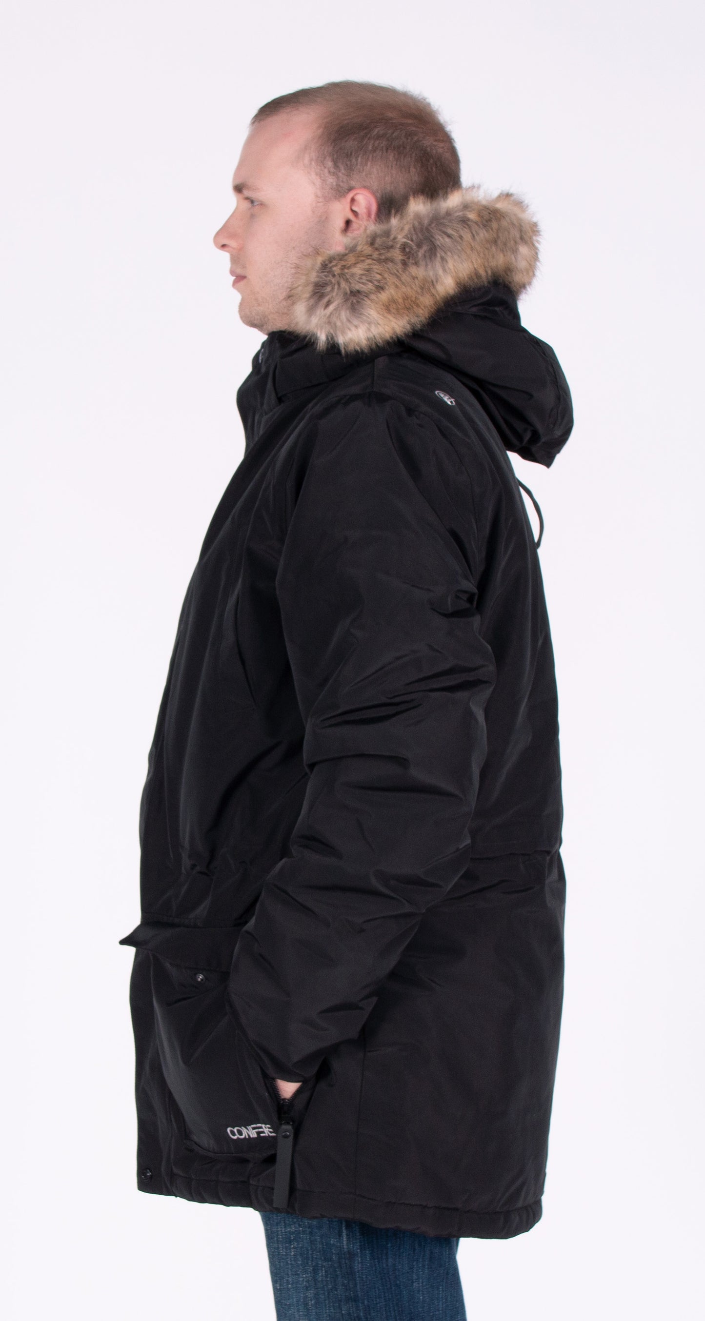 GRINDUS - Men's Black Parka