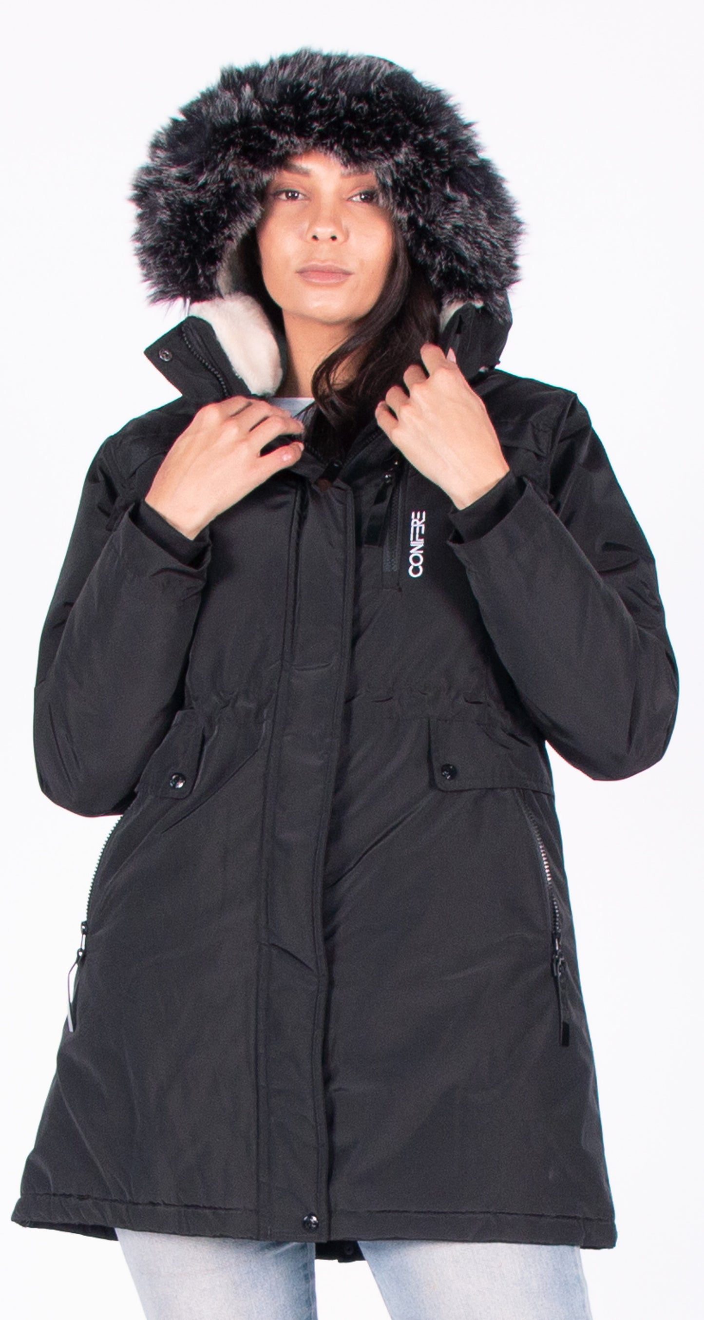 PICEA - Ladies Black Parka