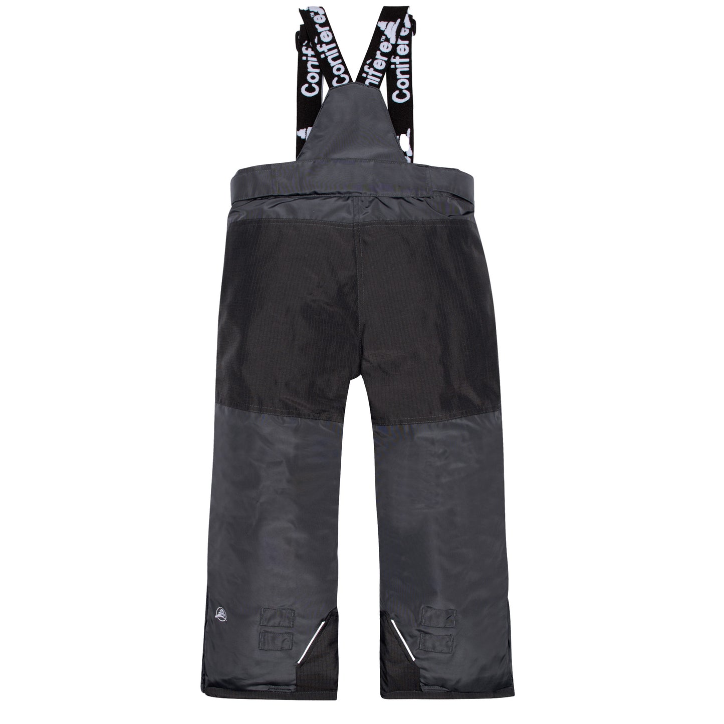 Insulated jacket with cold protection up to -35 C, water repellent shell, breathable fabric, removable hood, LED light, fleece lining, adjustable cuffs, YKK zipper, snowskirt. Pants feature adjustable suspenders, reflective piping, elastic waistband, Corduratech reinforcement, adjustable leg hem, side zippers, and removable bib
